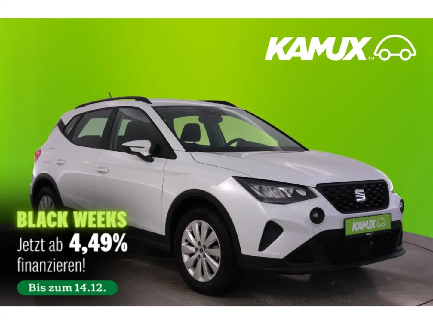 SEAT Arona 1.0TSI DSG Style+LED+VIRTUAL+CARPLAY+PDC Bianco - 1