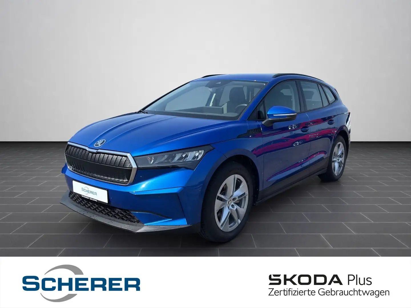 Skoda Enyaq iV 60 Loft 360° ACC AHK NAVI PDC Blau - 1
