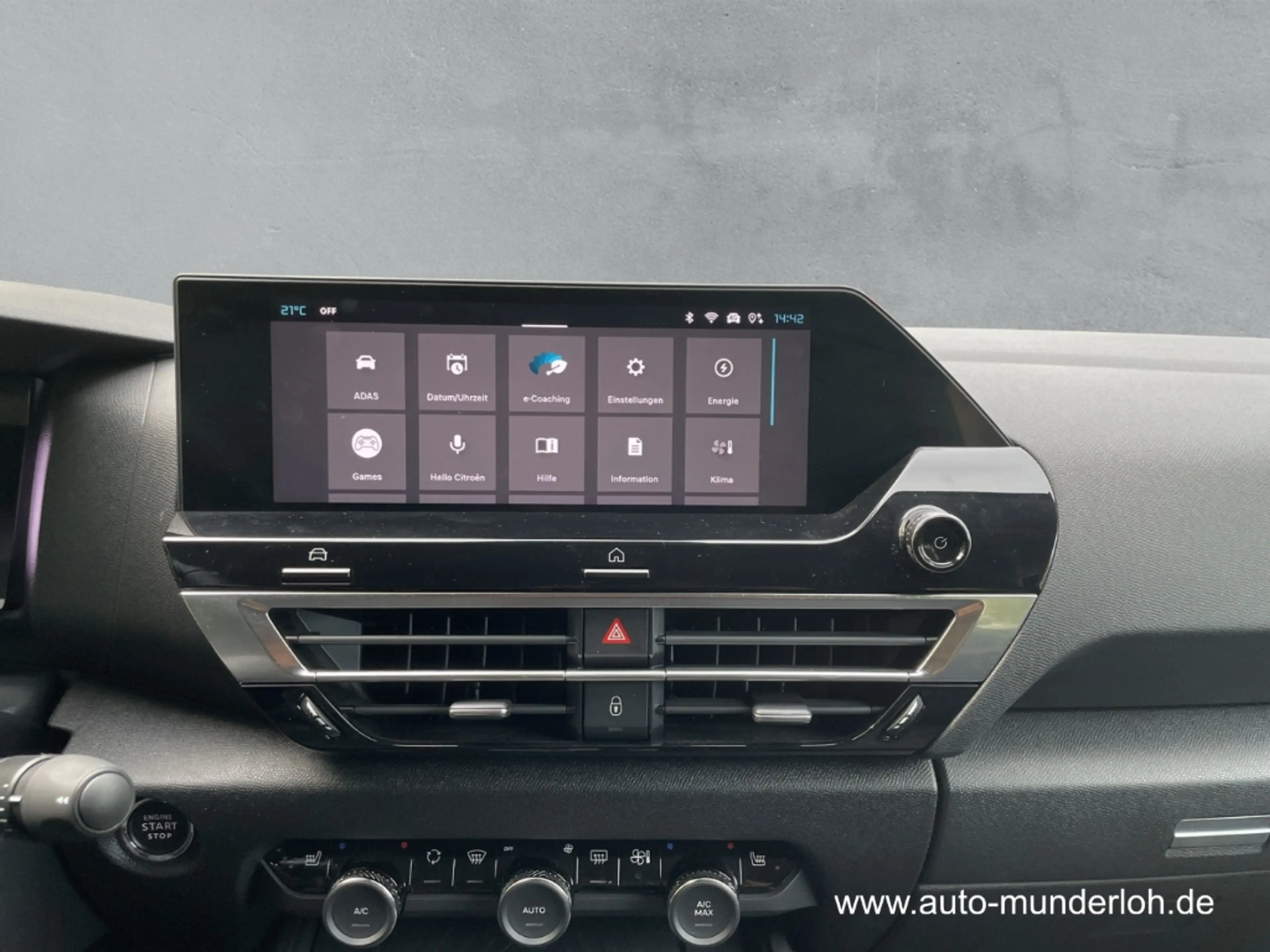 Citroen E-C4 Electric 156 e-Series KLIMAAUTOM. NAVI R-KAMERA SHZ SICHERH — photo 14