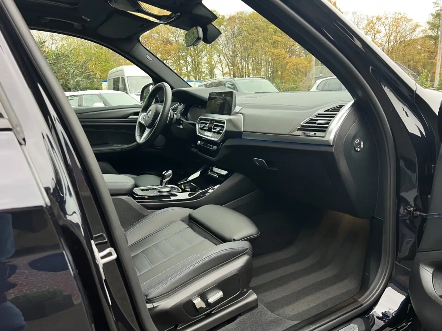 BMW X3 BMW X3 30E XDRIVE M SPORT FACELIFT LASER PANO TREK Noir - 2