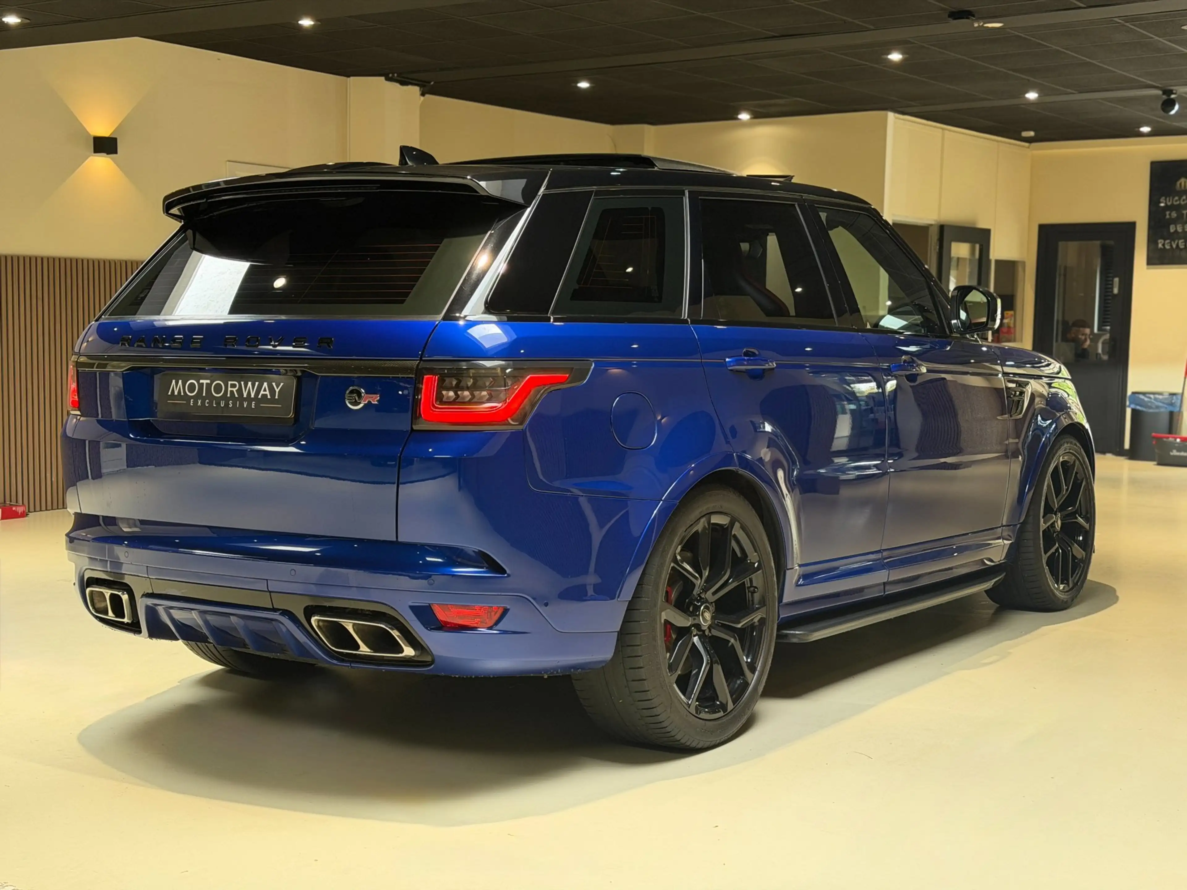 Land Rover Range Rover Sport 5.0 V8 SC SVR|pano|360|Merdian|HUD|Alcantara hemel — photo 8