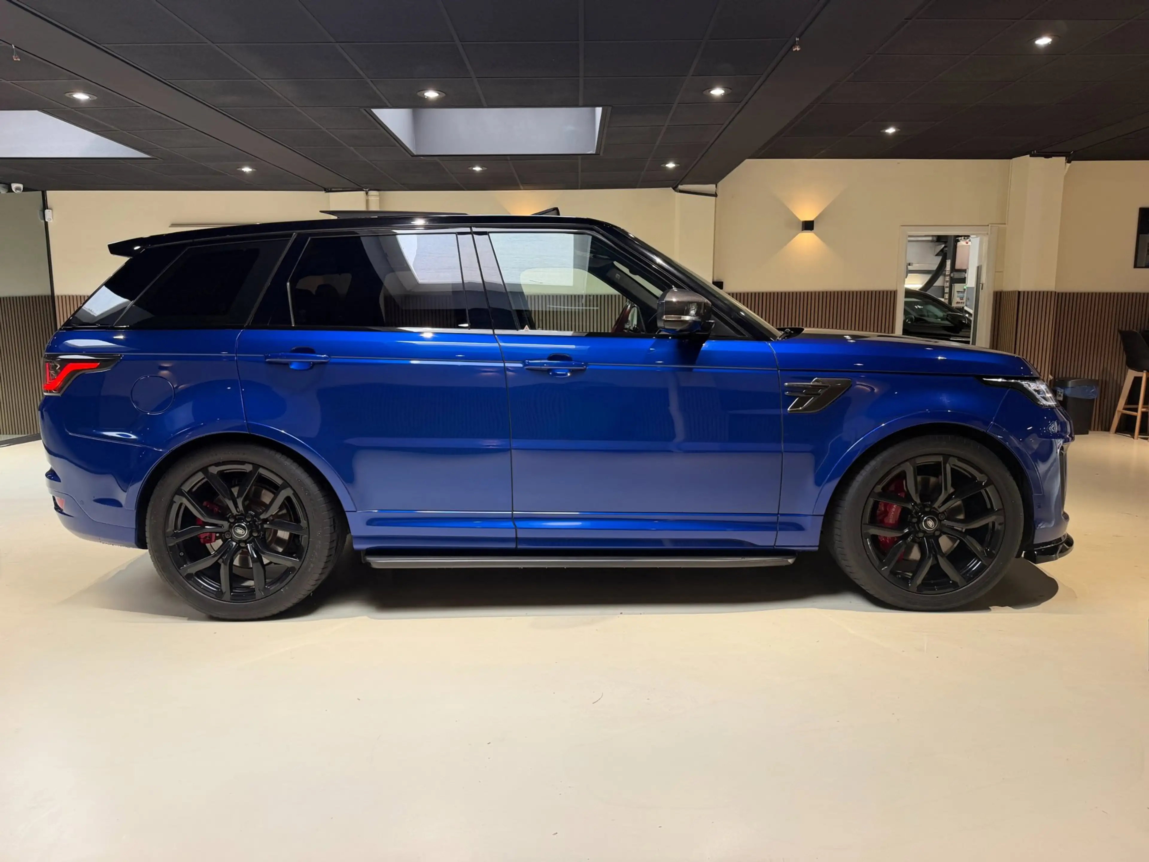 Land Rover Range Rover Sport 5.0 V8 SC SVR|pano|360|Merdian|HUD|Alcantara hemel — photo 9
