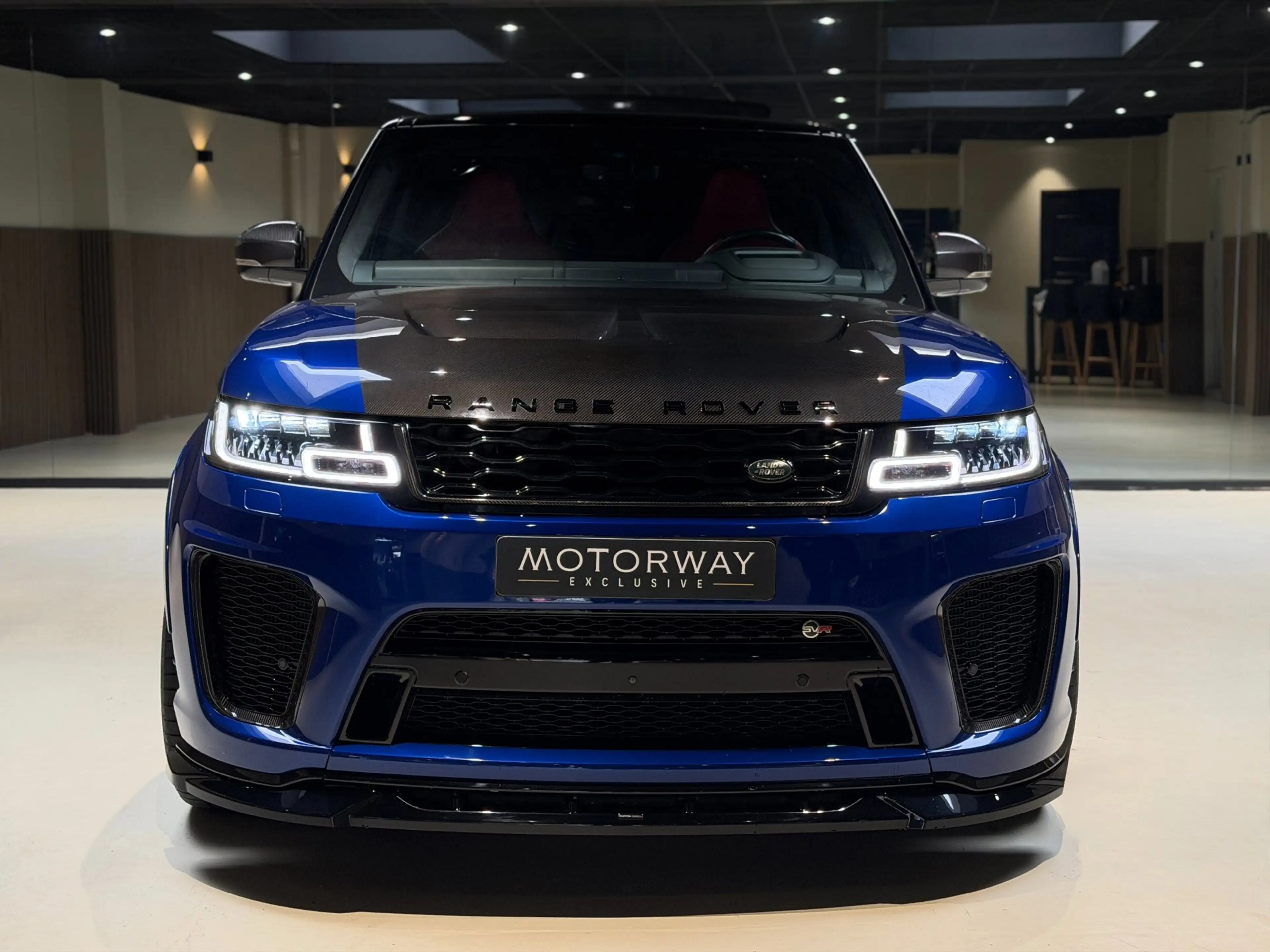 Land Rover Range Rover Sport 5.0 V8 SC SVR|pano|360|Merdian|HUD|Alcantara hemel — photo 2