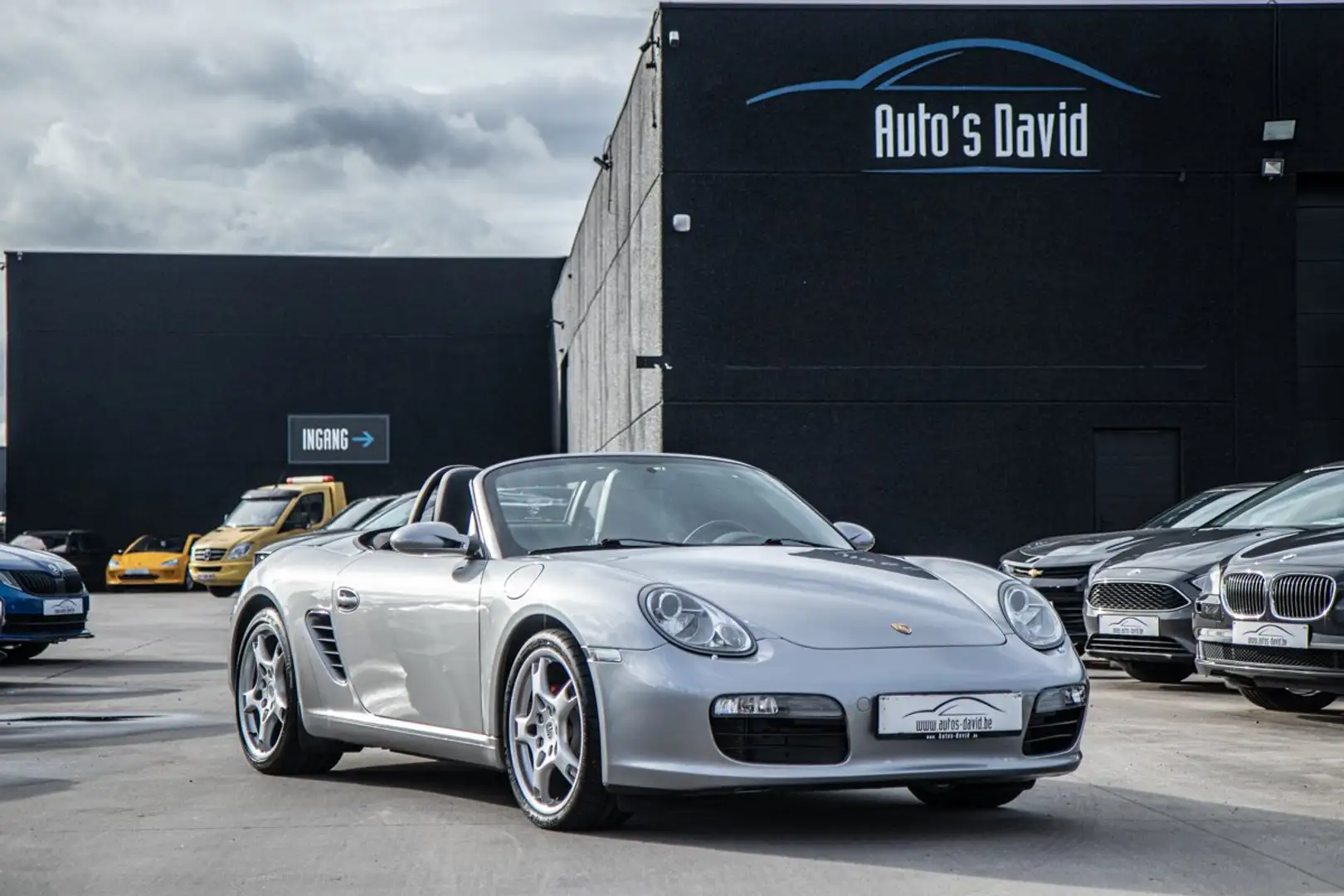 Porsche Boxster 2.7i Cabrio 987*HISTORIEK*LEDER*XENON*AIRCO*LED Argintiu - 1