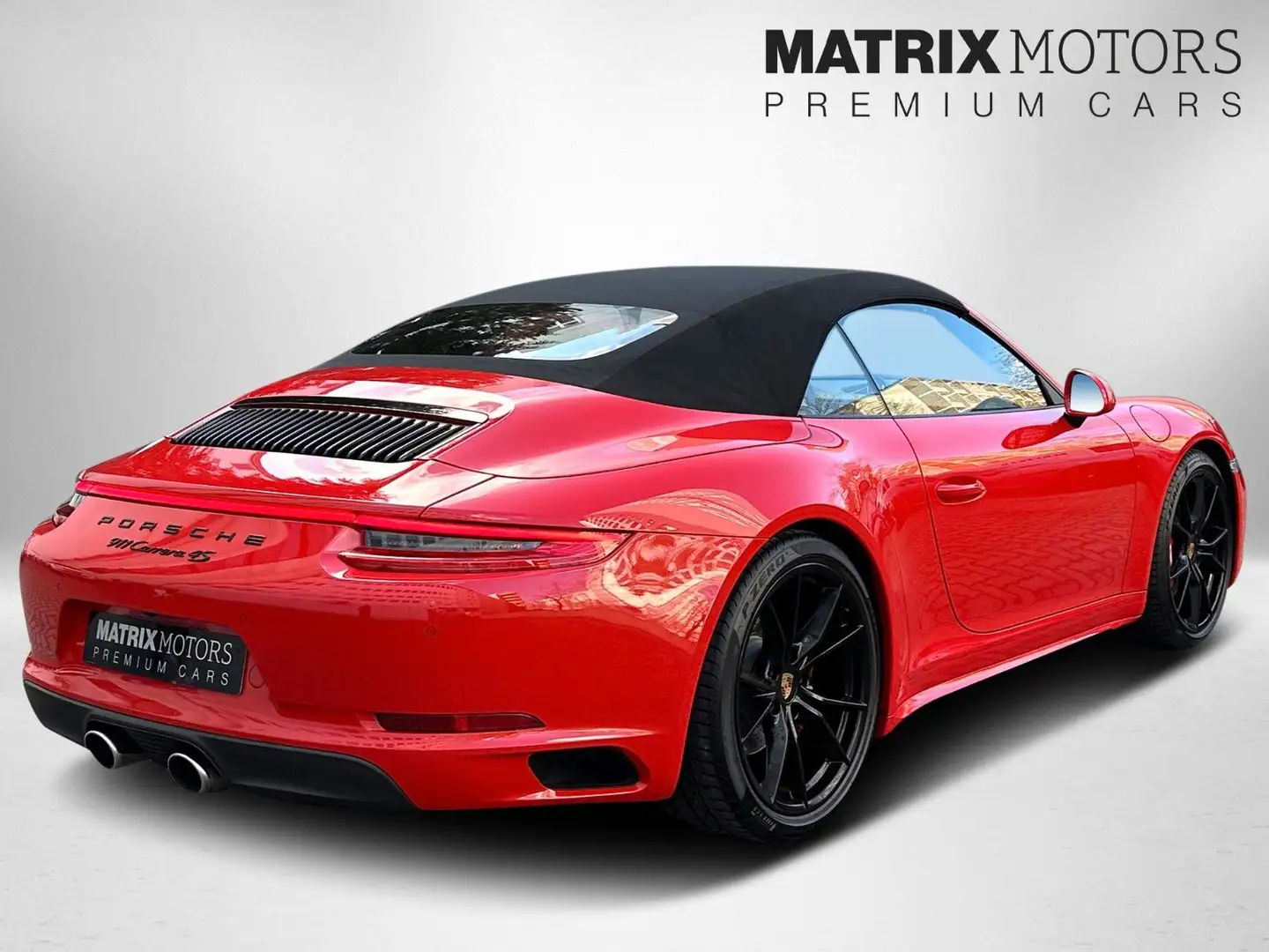 Porsche 991 Carrera 4S Cabriolet SHZ Kamera 1.Hand Rojo - 2