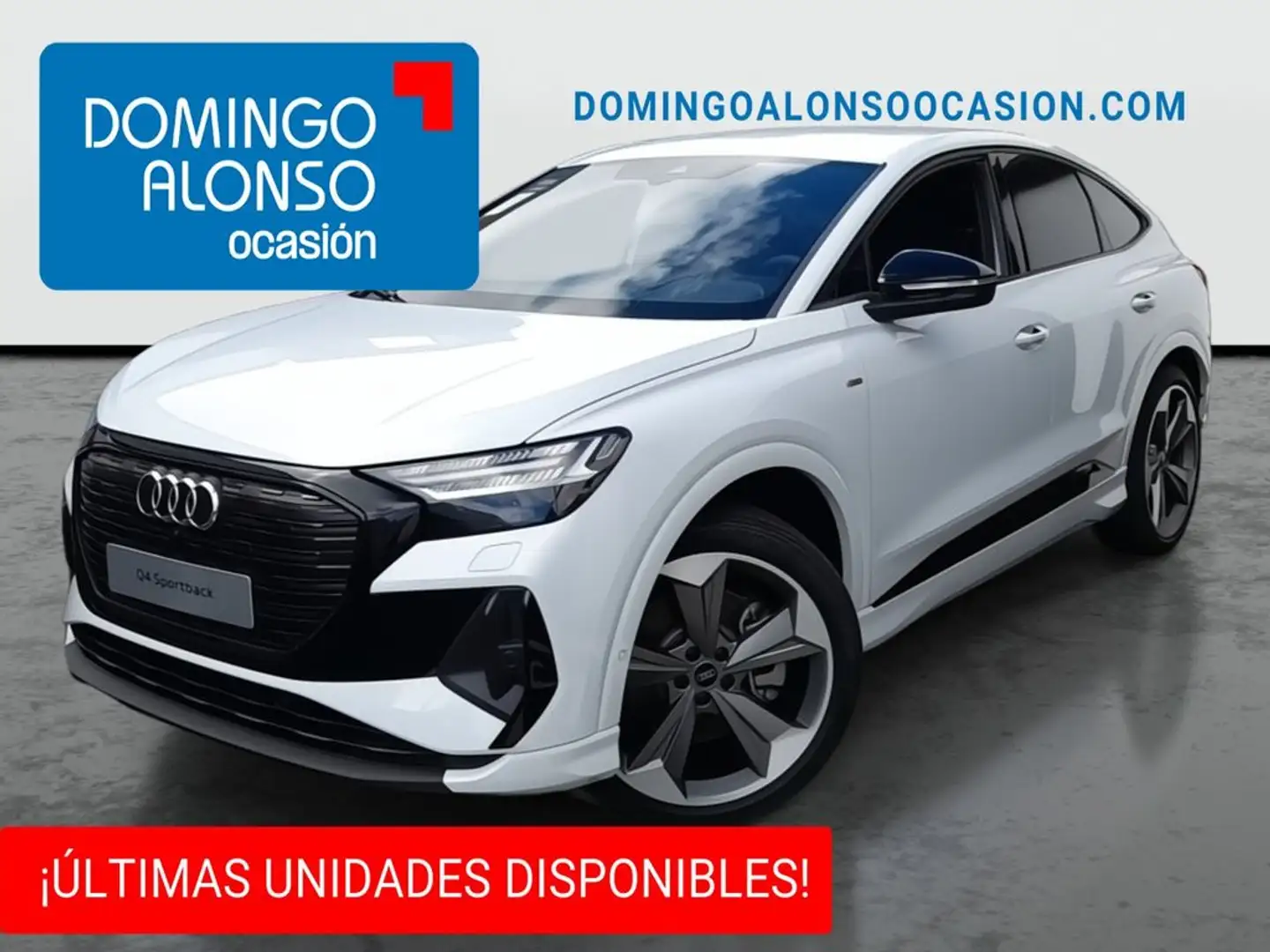 Audi Q4 e-tron Sportback 40 S-Line 82KWh Blanco - 1