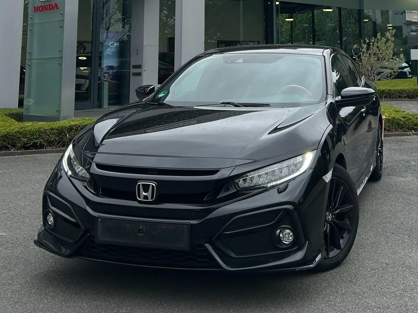 Honda Civic Civic 1.5 i-VTEC Turbo Sport Plus GARANTIE 2 JAAR Zwart - 1