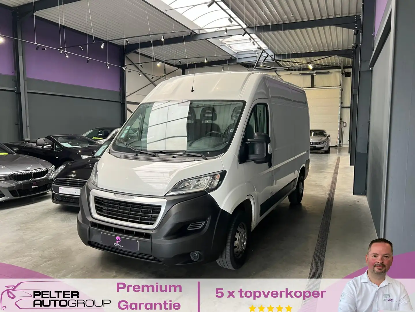 Peugeot Boxer 2.2 BlueHdi L2H2 BTW incl. Full Blanc - 1