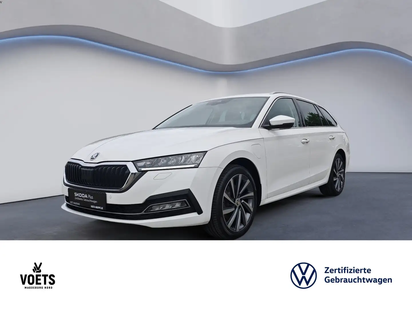 Skoda Octavia Combi 1.4TSI iV STYLE DSG Blanco - 1