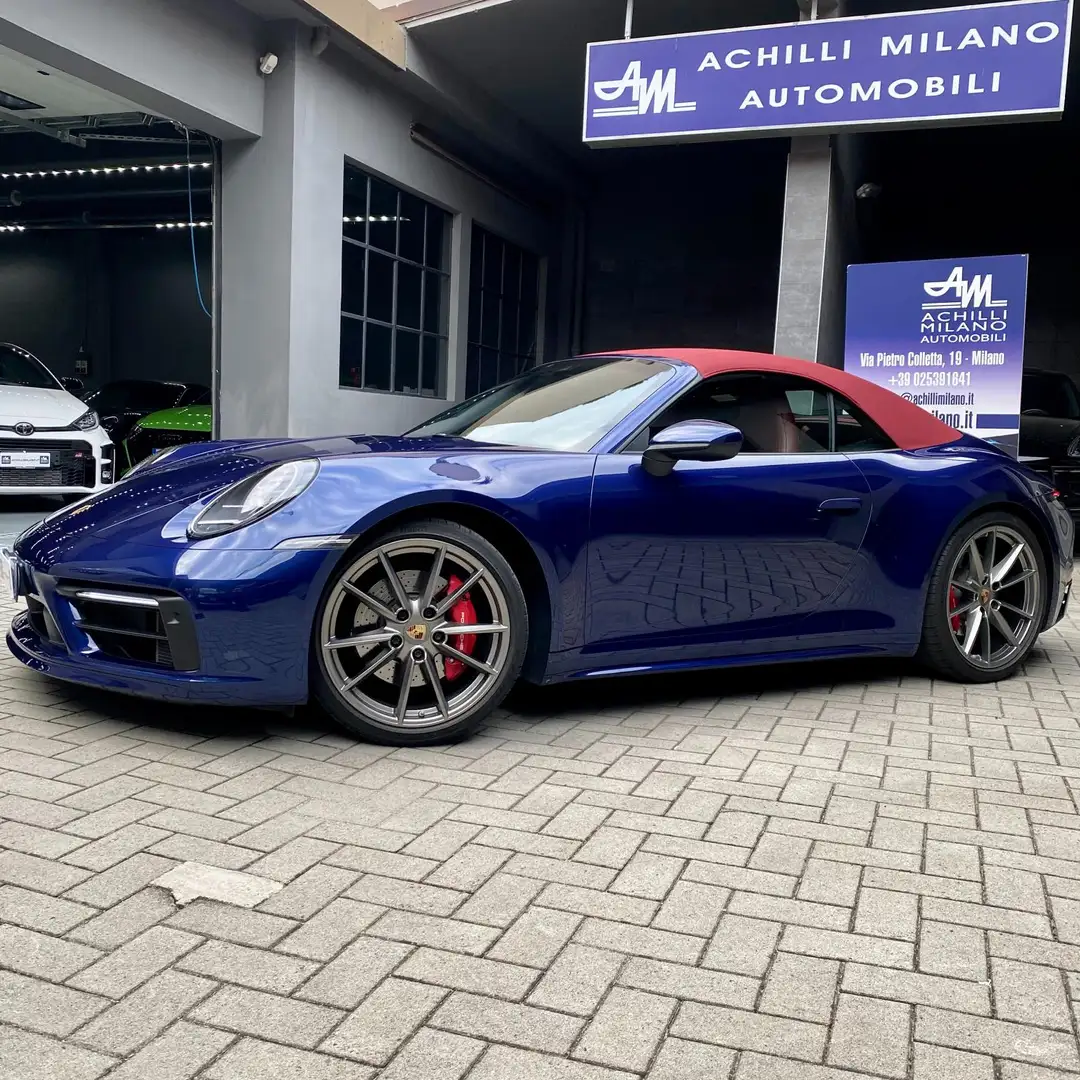 Porsche 911 992 3.0 Carrera 4S auto Blu/Azzurro - 2