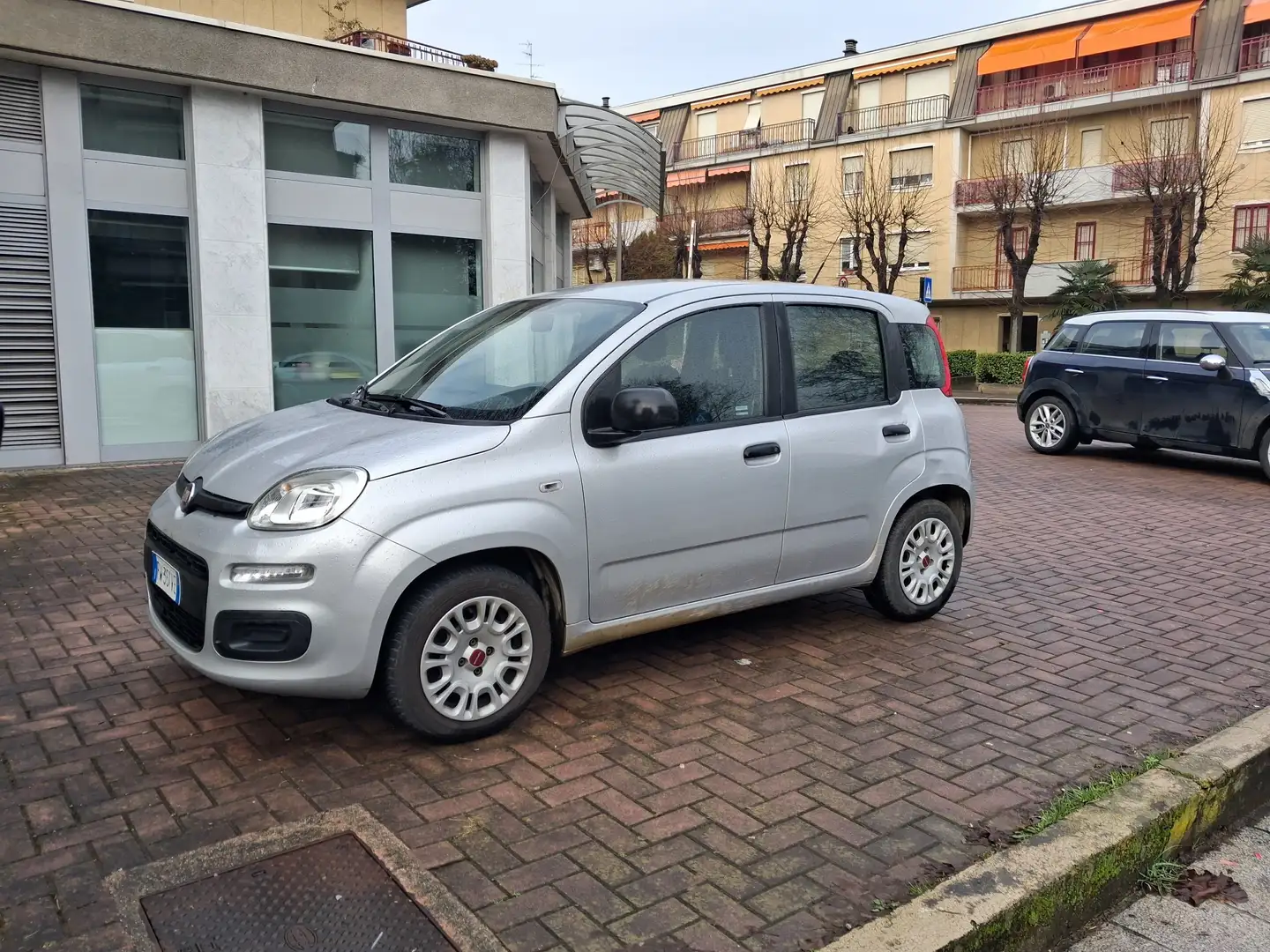 Fiat Panda Panda III 2016 1.2 Easy easypower Gpl 69cv my19 Argento - 1