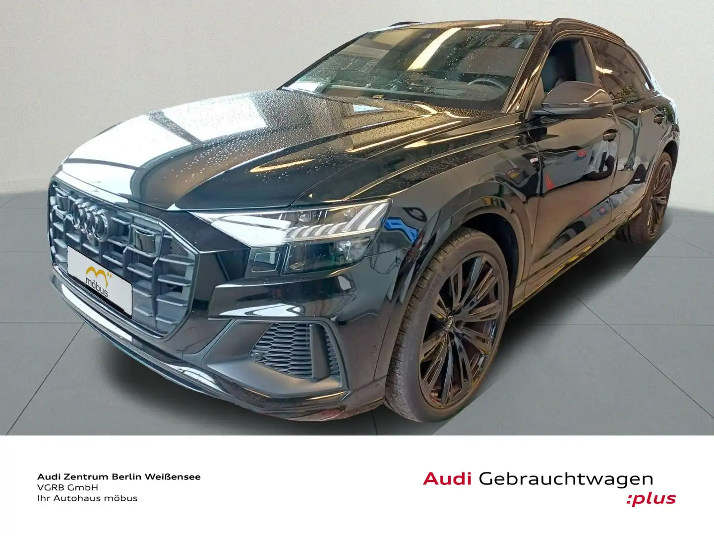 Audi Q8 55 TFSI TIPT*QUA*COMP.PLUS*B&O*HUD*PANO*STANH Schwarz - 2