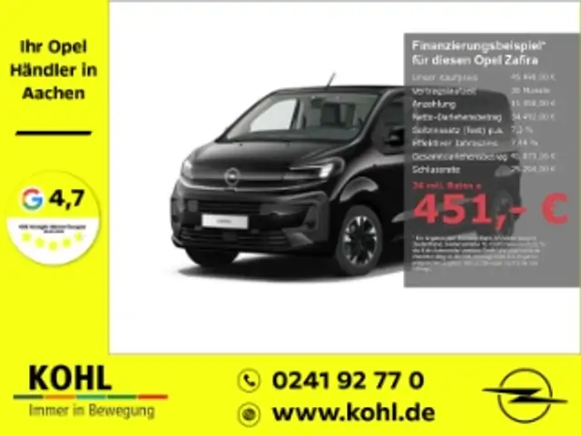 Opel Zafira GS 2.0 Diesel 180PS AT8 8-Sitzer AHK Panorama Navi