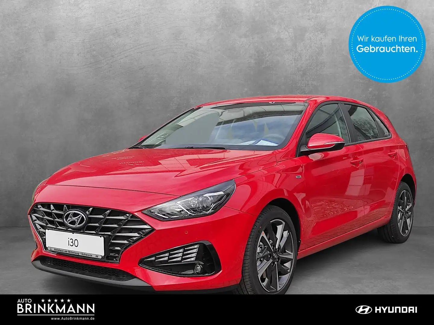 Hyundai i30 i30 1.0 T-GDI Trend Mild-Hybrid  SHZ/Kamera/Klima Rot - 1