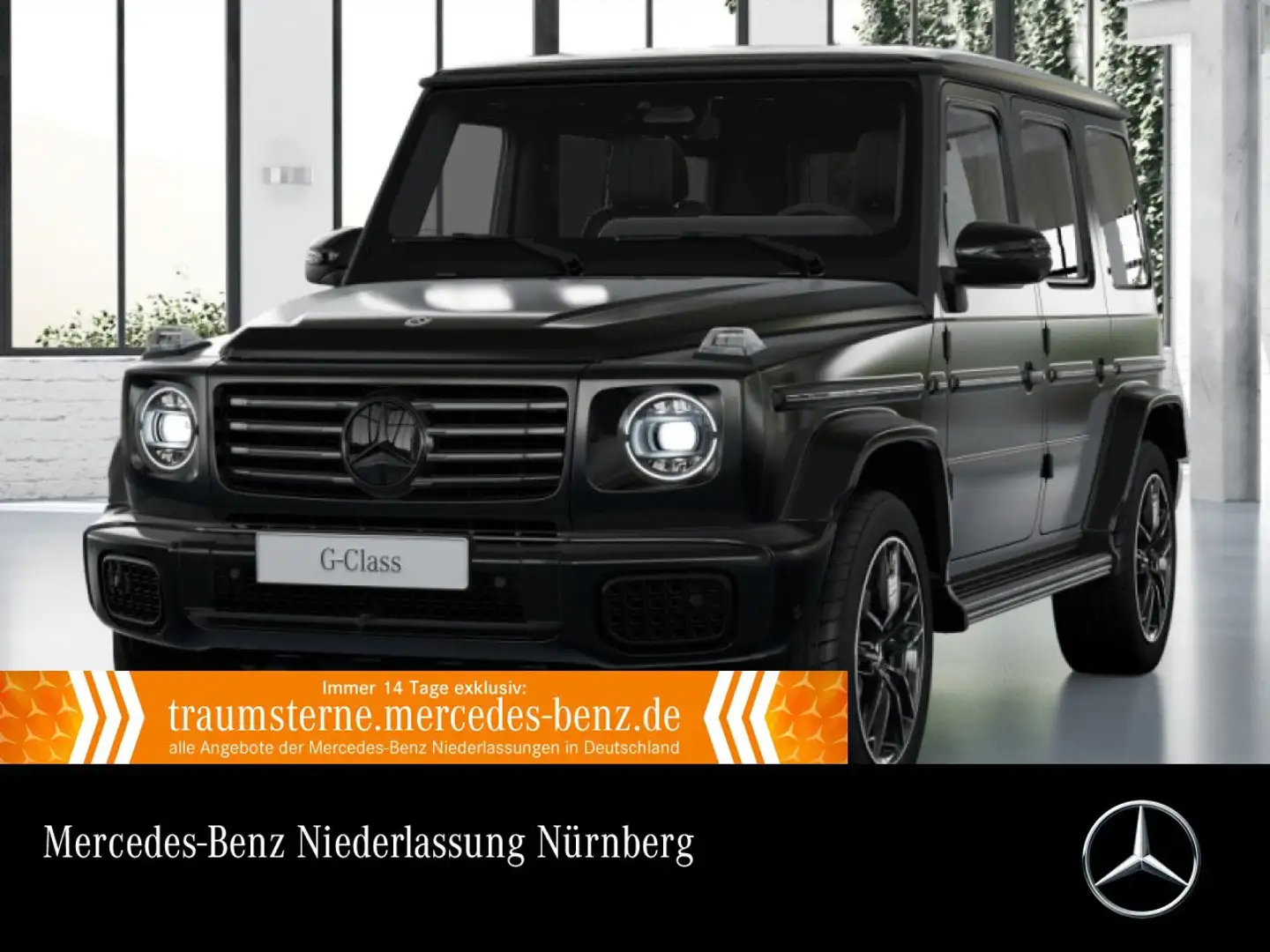 Mercedes-Benz G 450 d AMG 360° Stdhzg Multibeam Burmester Distr. Schwarz - 1