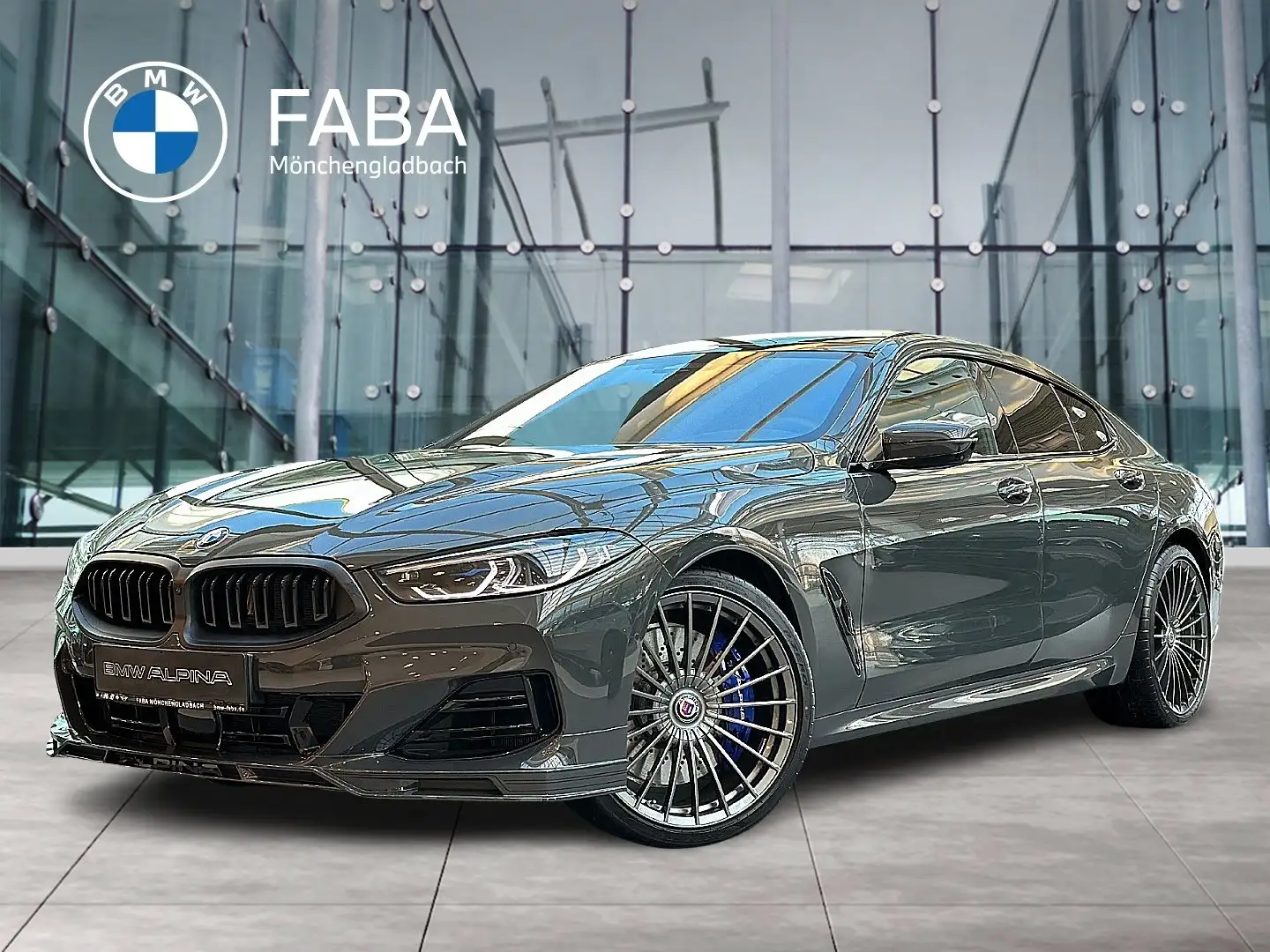 Alpina B8 Biturbo Gran Coupe Laserlicht WLAN Panorama Grau - 1