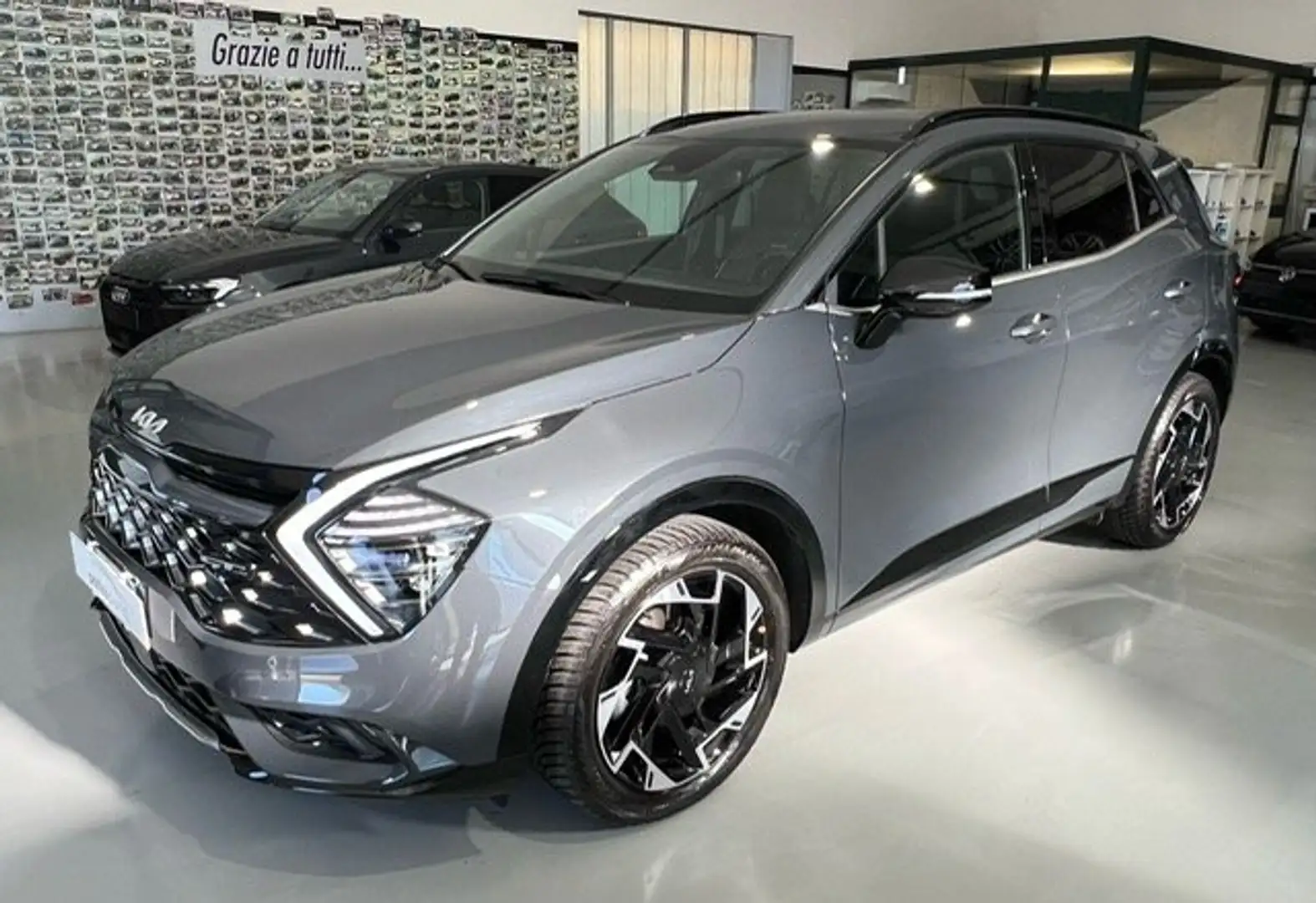 Kia Sportage Sportage 1.6 crdi mhev GT-line Grigio - 1