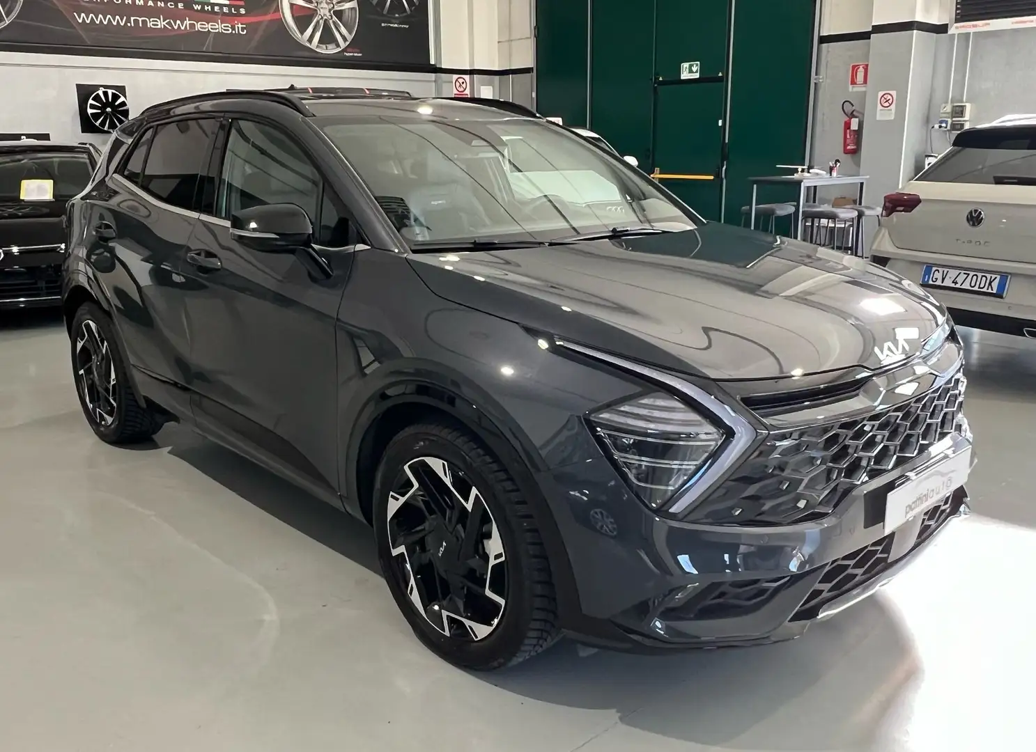 Kia Sportage Sportage 1.6 crdi mhev GT-line Grigio - 2