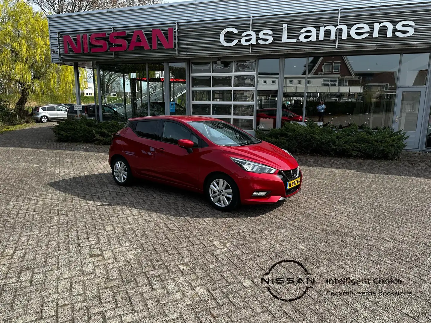 Nissan Micra 1.0 IG-T 100pk N-Connecta Automaat Rosso - 1