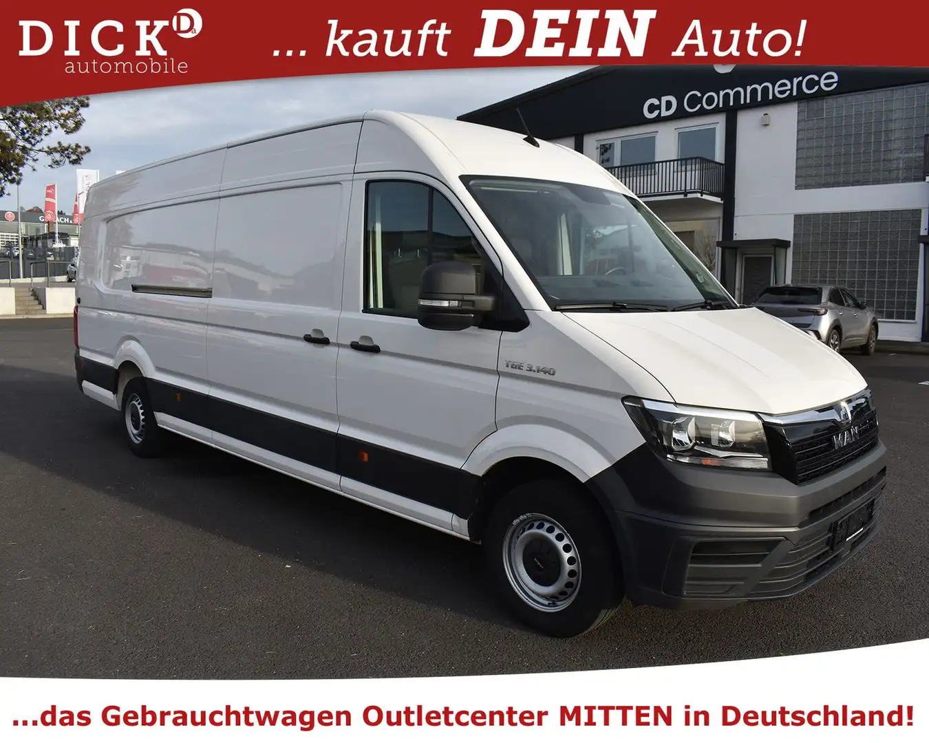 MAN TGE 2.0d L4H3 MAXI EXTRA LANG NAVI+KAM+APPLE+DAB Weiß - 2