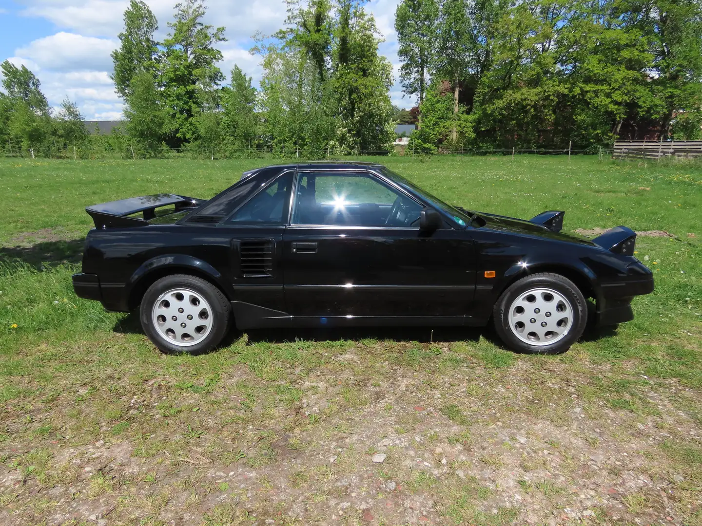 Toyota MR 2 MR2 1.6 TWIN T.BAR K6 coupé cabrio Schwarz - 2