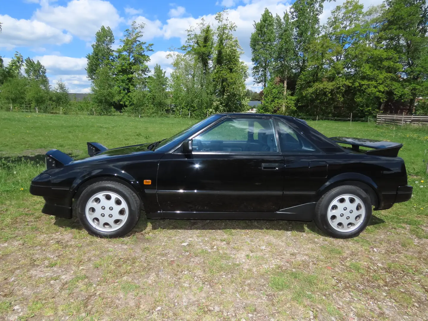 Toyota MR 2 MR2 1.6 TWIN T.BAR K6 coupé cabrio Schwarz - 1