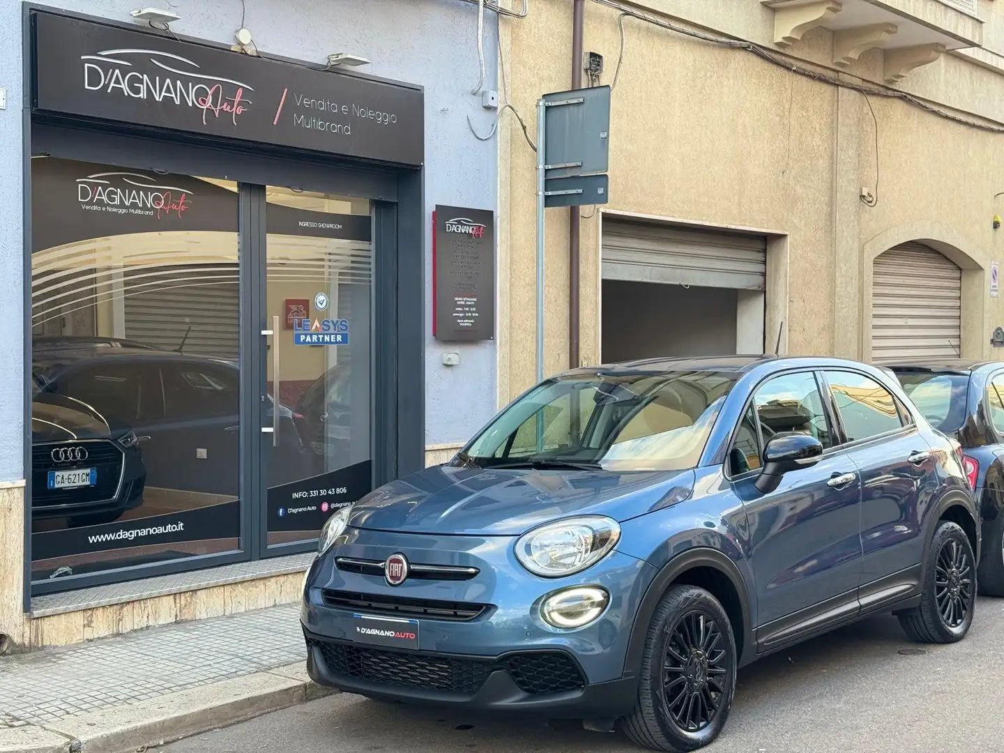 Fiat 500X 1.6 MJT 120HP BUSINESS 4X2 Bleu - 1