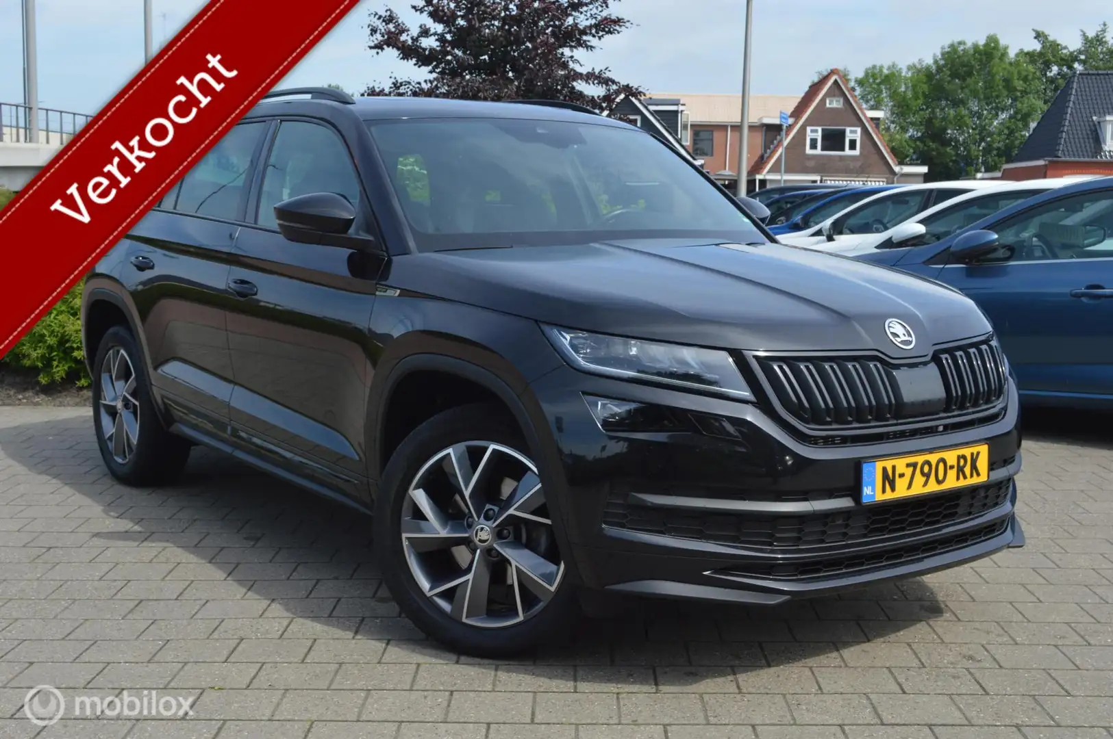Skoda Kodiaq 2.0 TDI Sportline | Pano-dak | Elek. Trekhaak Noir - 1