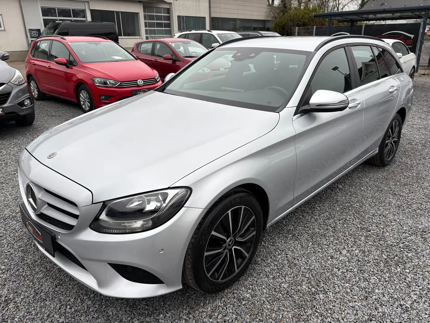 Mercedes-Benz C 220 C 220 d T 4MATIC Aut.1.BESITZ*WENIG KM*TOP ZUSTAND Silber - 1