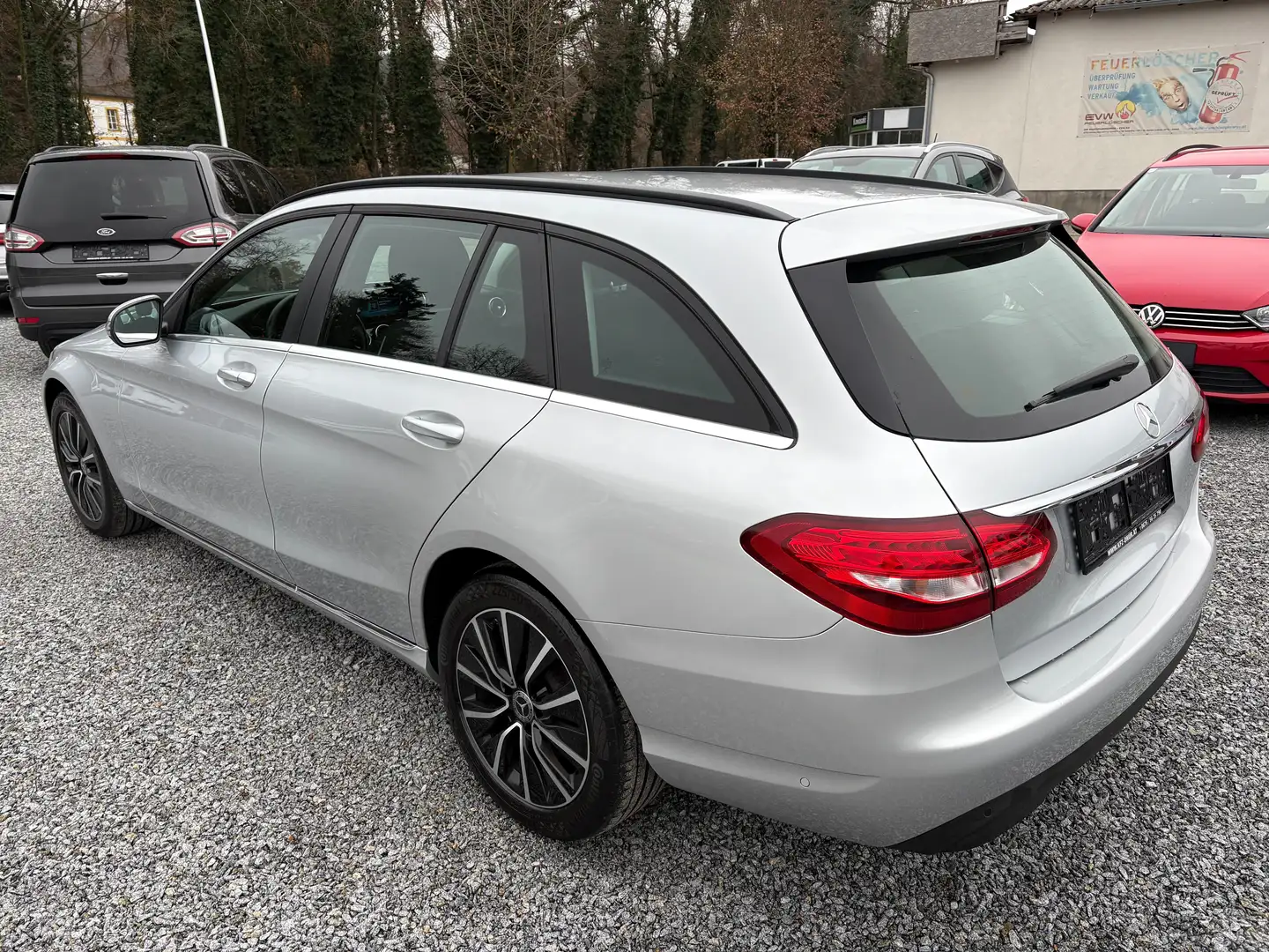 Mercedes-Benz C 220 C 220 d T 4MATIC Aut.1.BESITZ*WENIG KM*TOP ZUSTAND Silber - 2