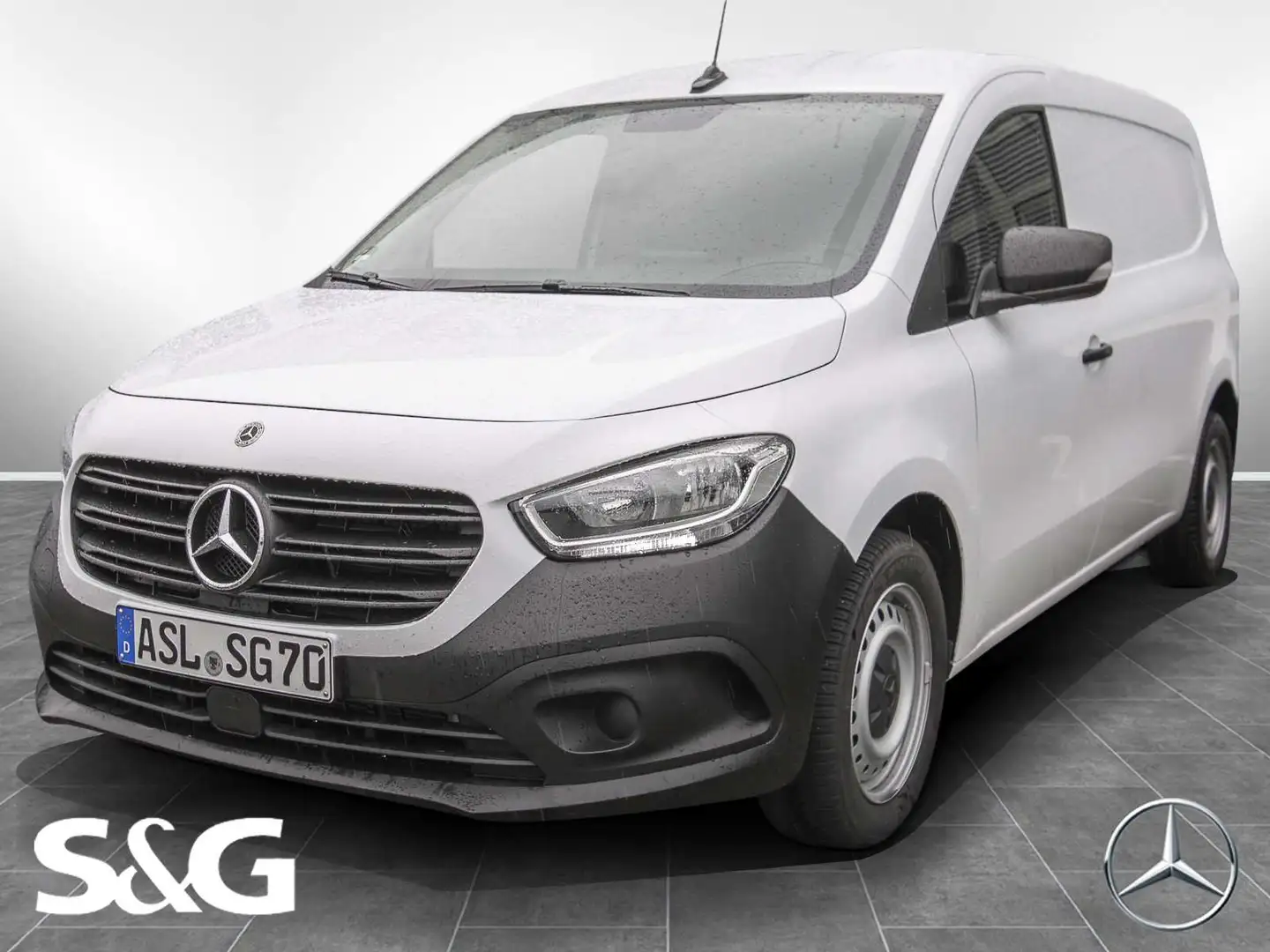 Mercedes-Benz Citan 112 CDI KA/L MBUX+Klima+RüKam+Temp+DAB Weiß - 1