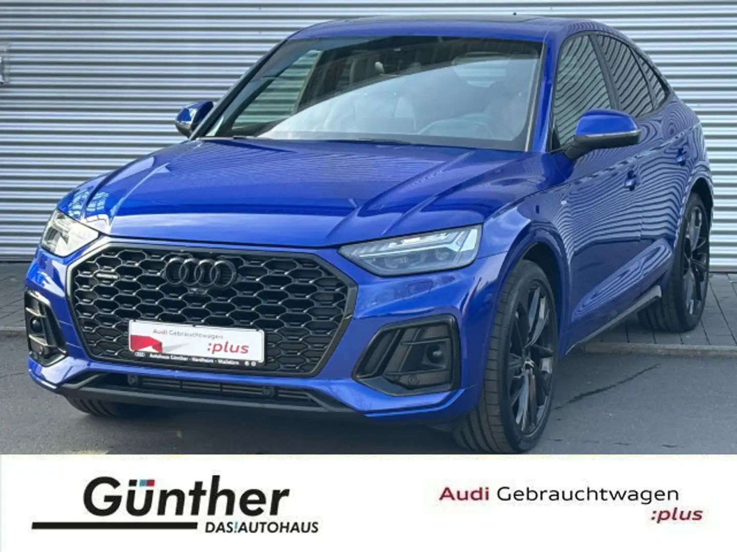 Audi Q5 45 TFSI Quattro+360°+AHK+MATRIX Blau - 1