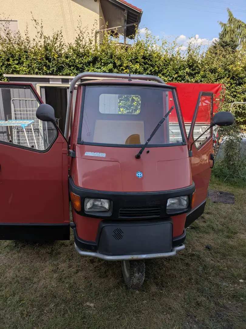 Piaggio Ape 50 Cross Bastlerfahrzeug Rouge - 1