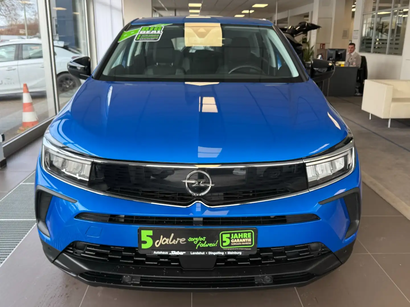 Opel Grandland 1.6 Turbo Tempomat*PDC*Navi*Regensensor Blau - 2