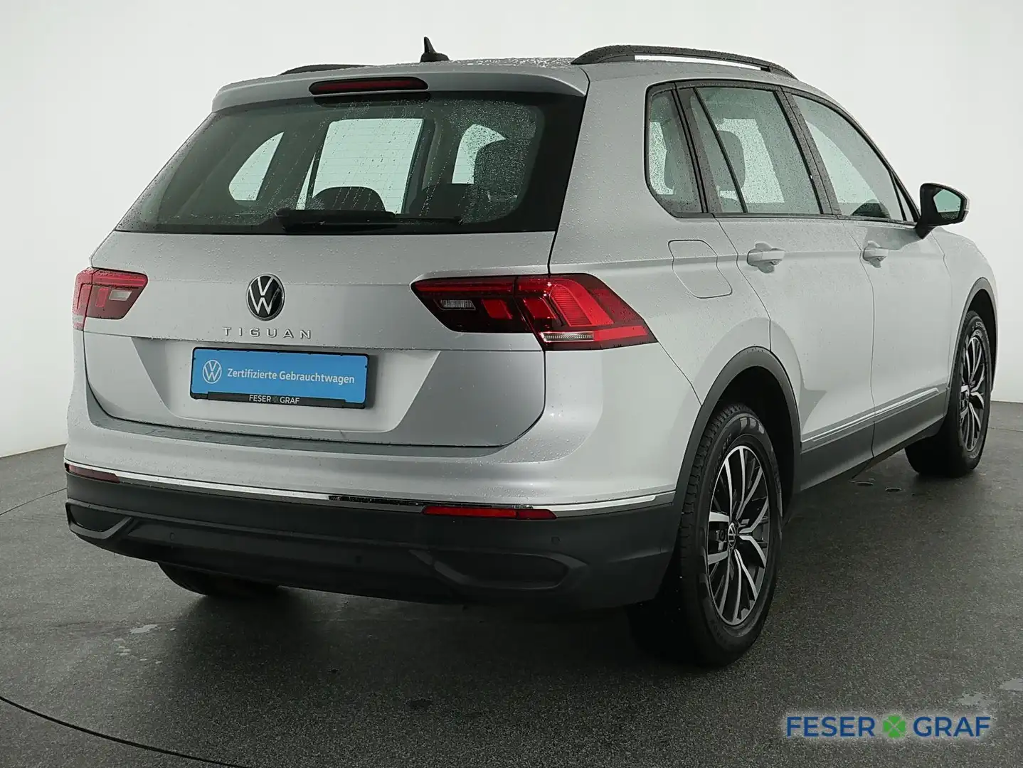 Volkswagen Tiguan Life 2.0 TDI DSG Navi LED ACC Silber - 2