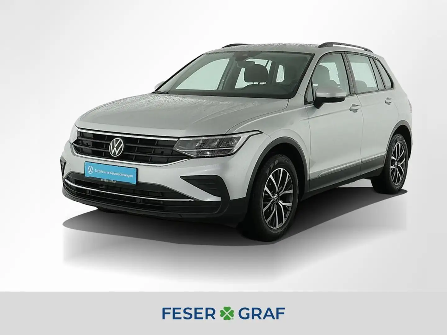 Volkswagen Tiguan Life 2.0 TDI DSG Navi LED ACC Silber - 1