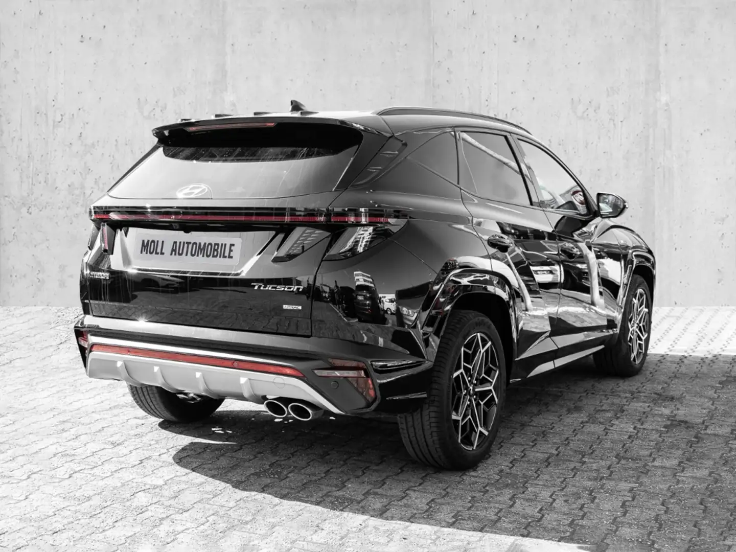 Hyundai TUCSON N Line Mild-Hybrid 4WD Assist.-Paket Schwarz - 2