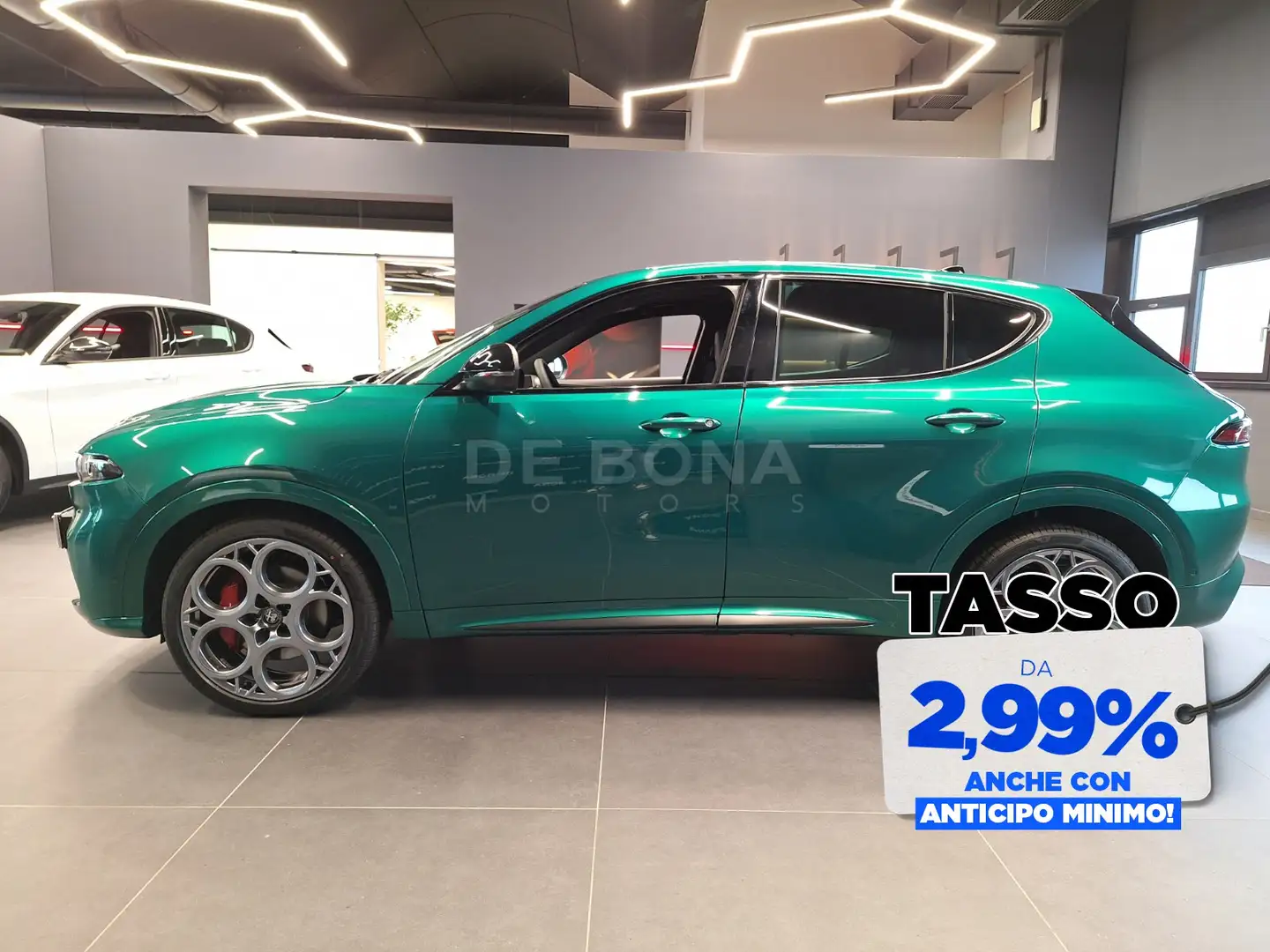 Alfa Romeo Tonale 1.5 hybrid tributo italiano 160cv tct7 Verde - 2