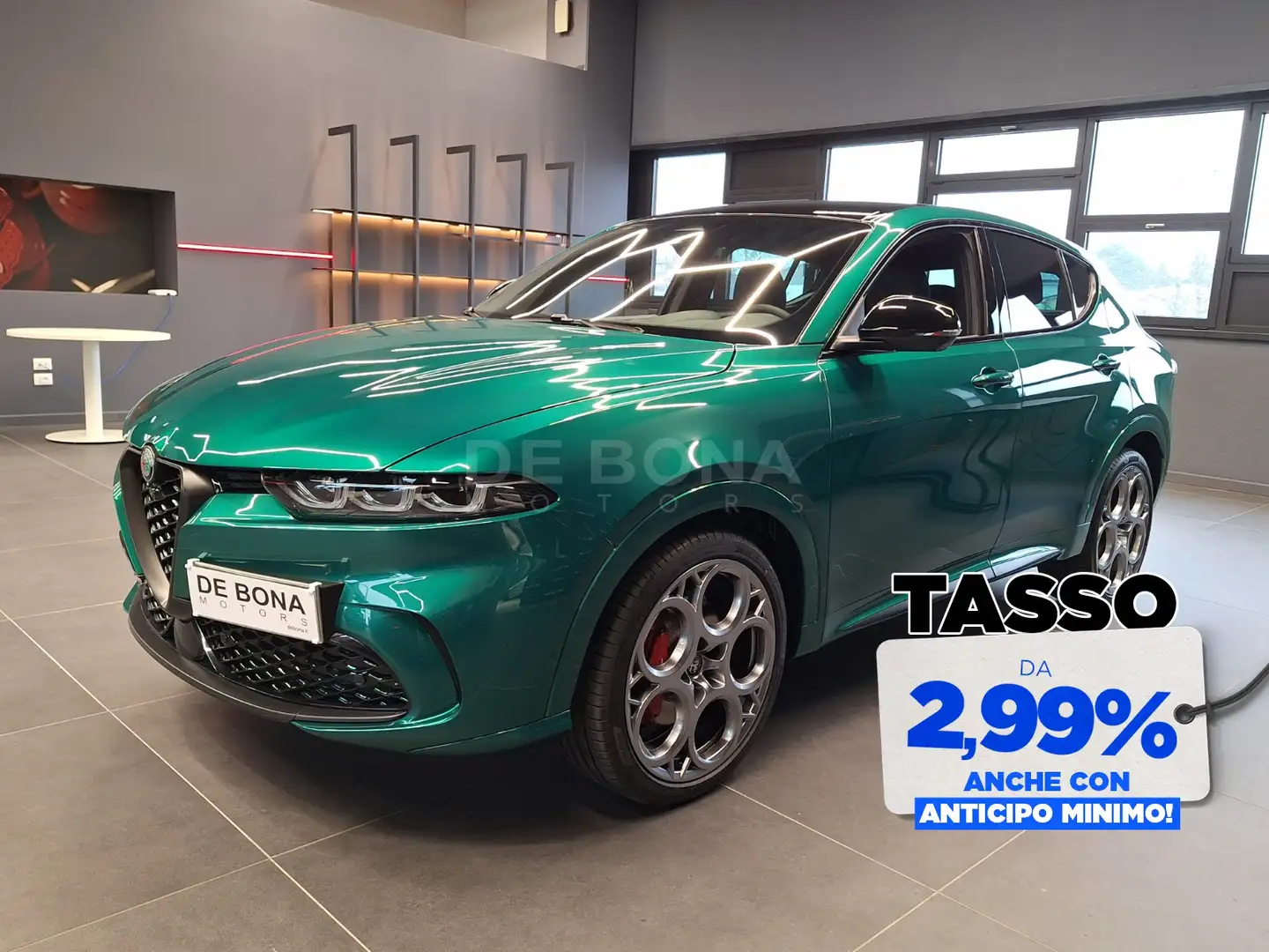 Alfa Romeo Tonale 1.5 hybrid tributo italiano 160cv tct7 Verde - 1