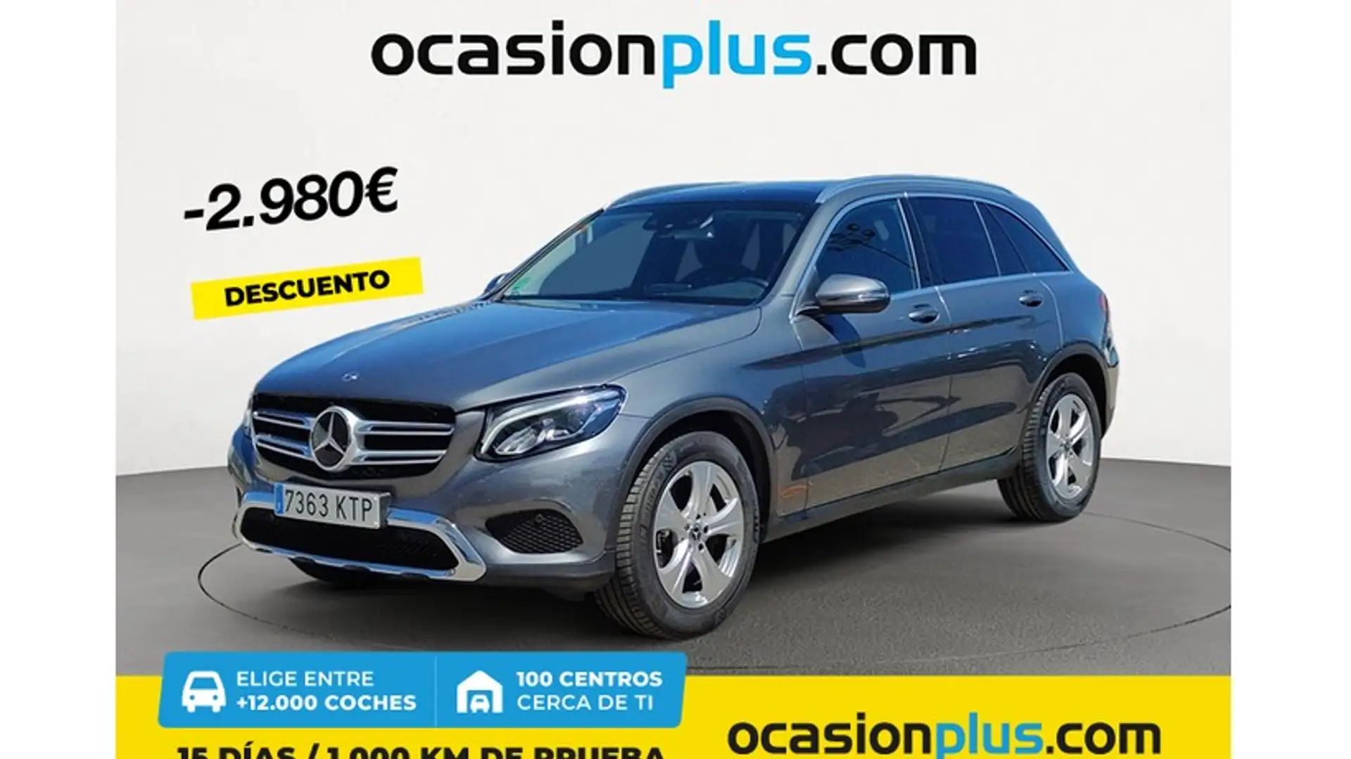 Mercedes-Benz GLC 220 220d 4Matic Aut. Gris - 1