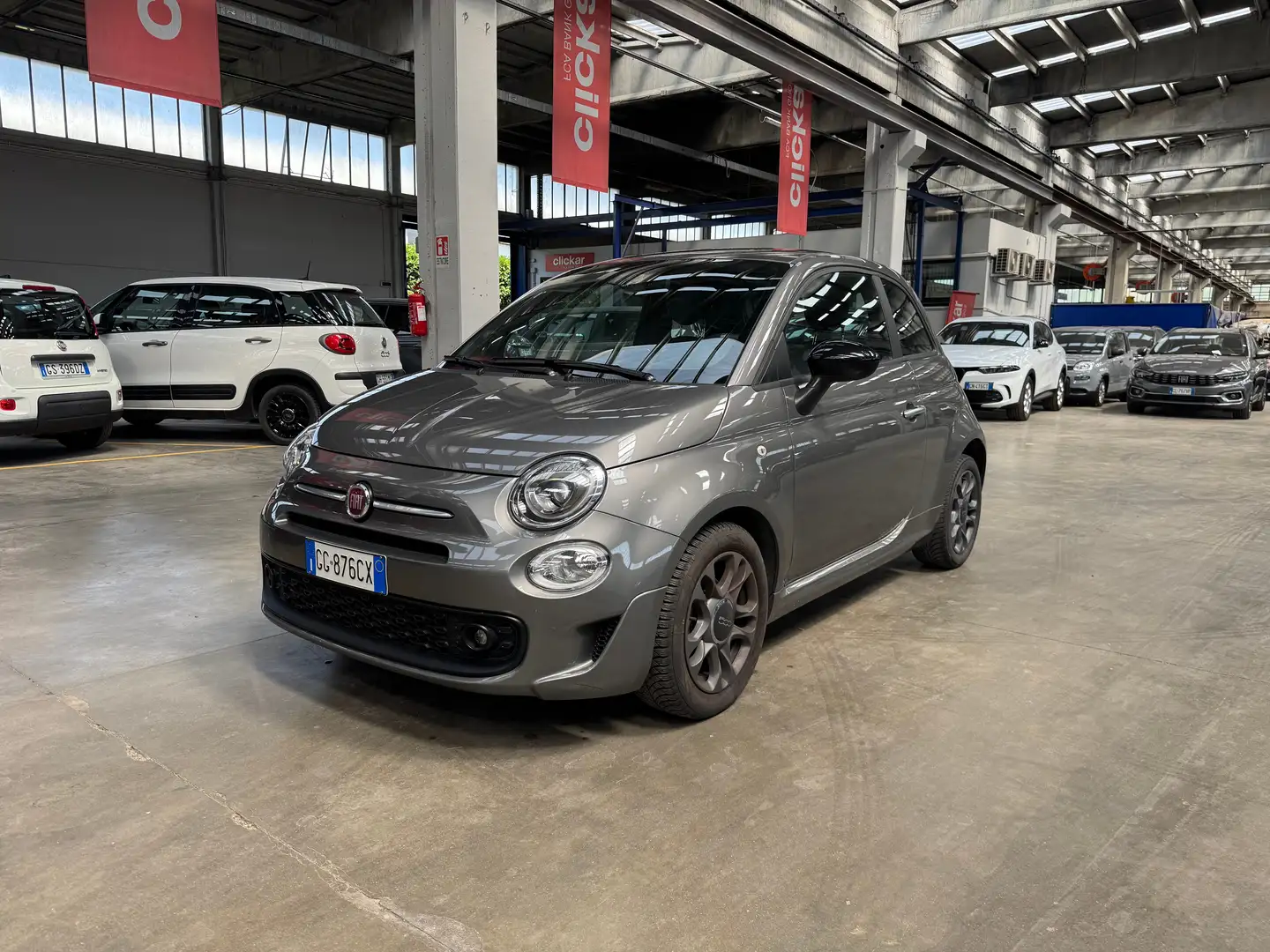 Fiat 500 500 1.0 hybrid Connect 70cv Grigio - 1
