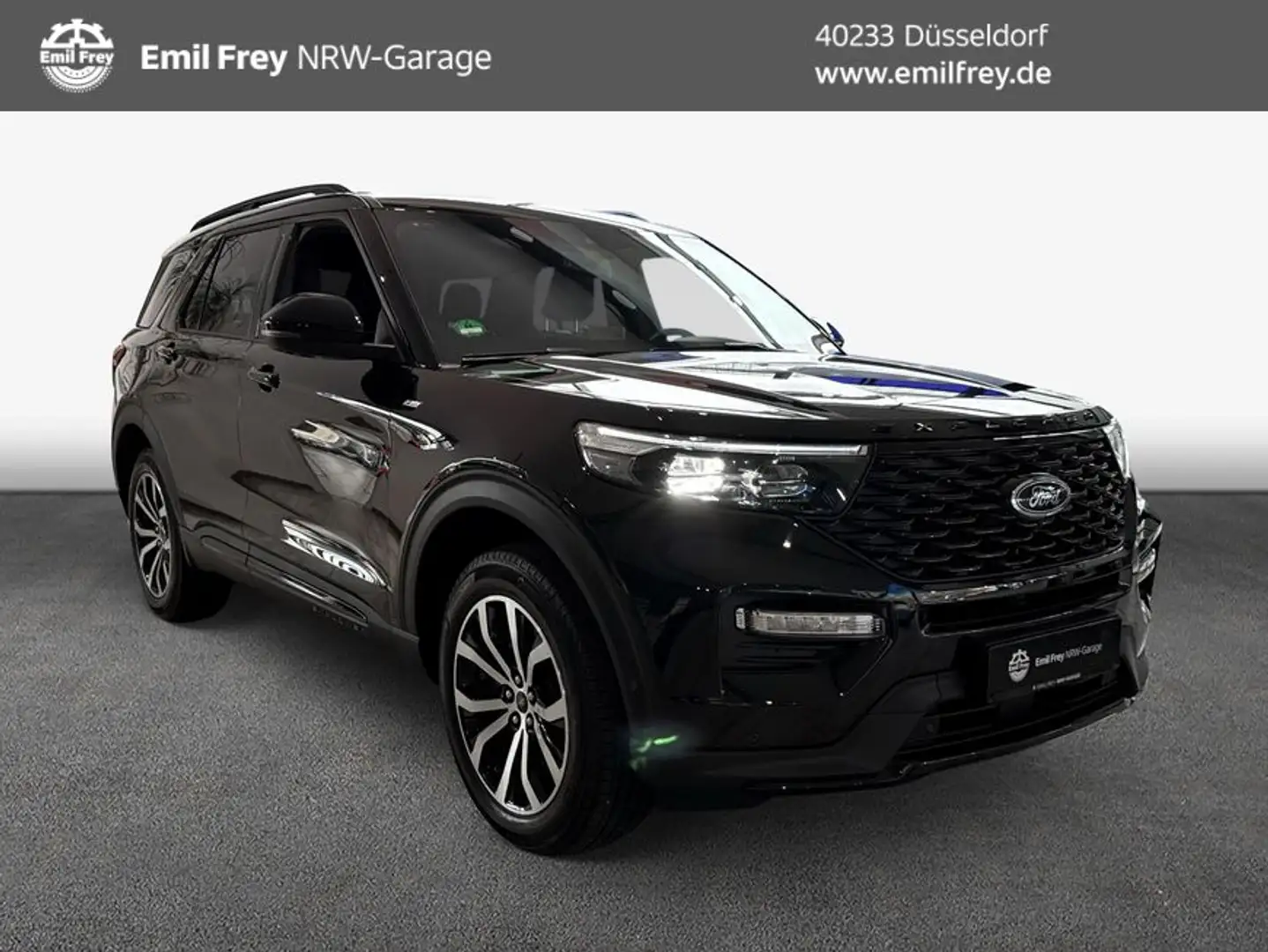 Ford Explorer EcoBoost Plug-in Hybrid ST-LINE Schwarz - 1