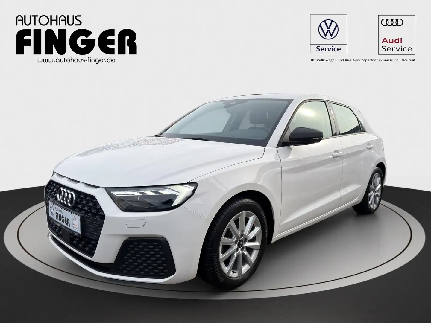 Audi A1 30 TFSI Sportback *Klimaauto/LED/SHZ/PDC/App* Blanc - 2