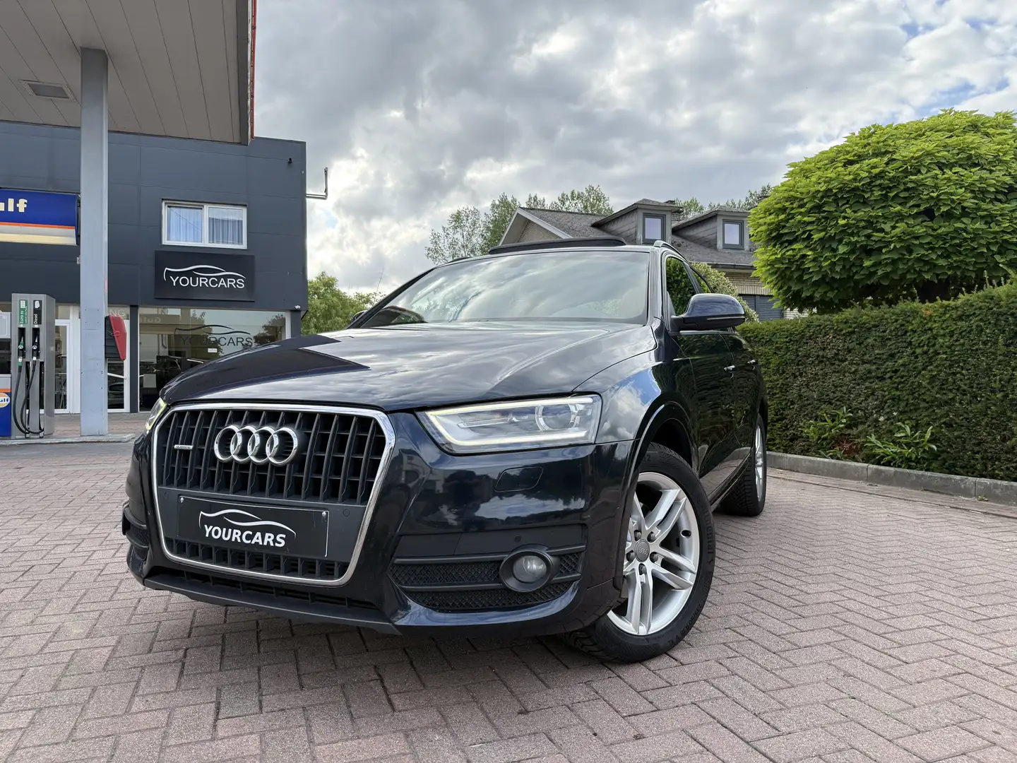 Audi Q3 Q3 2.0 TFSI Quattro S line S tronic * FULL OPTIES Blauw - 1