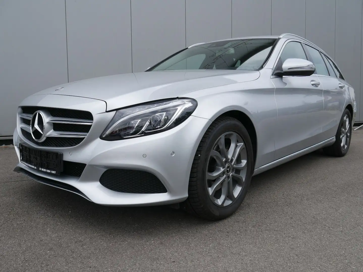Mercedes-Benz C 200 CGI T-Modell Avantgarde NAVI/LED/PDC/SPUR Argent - 1