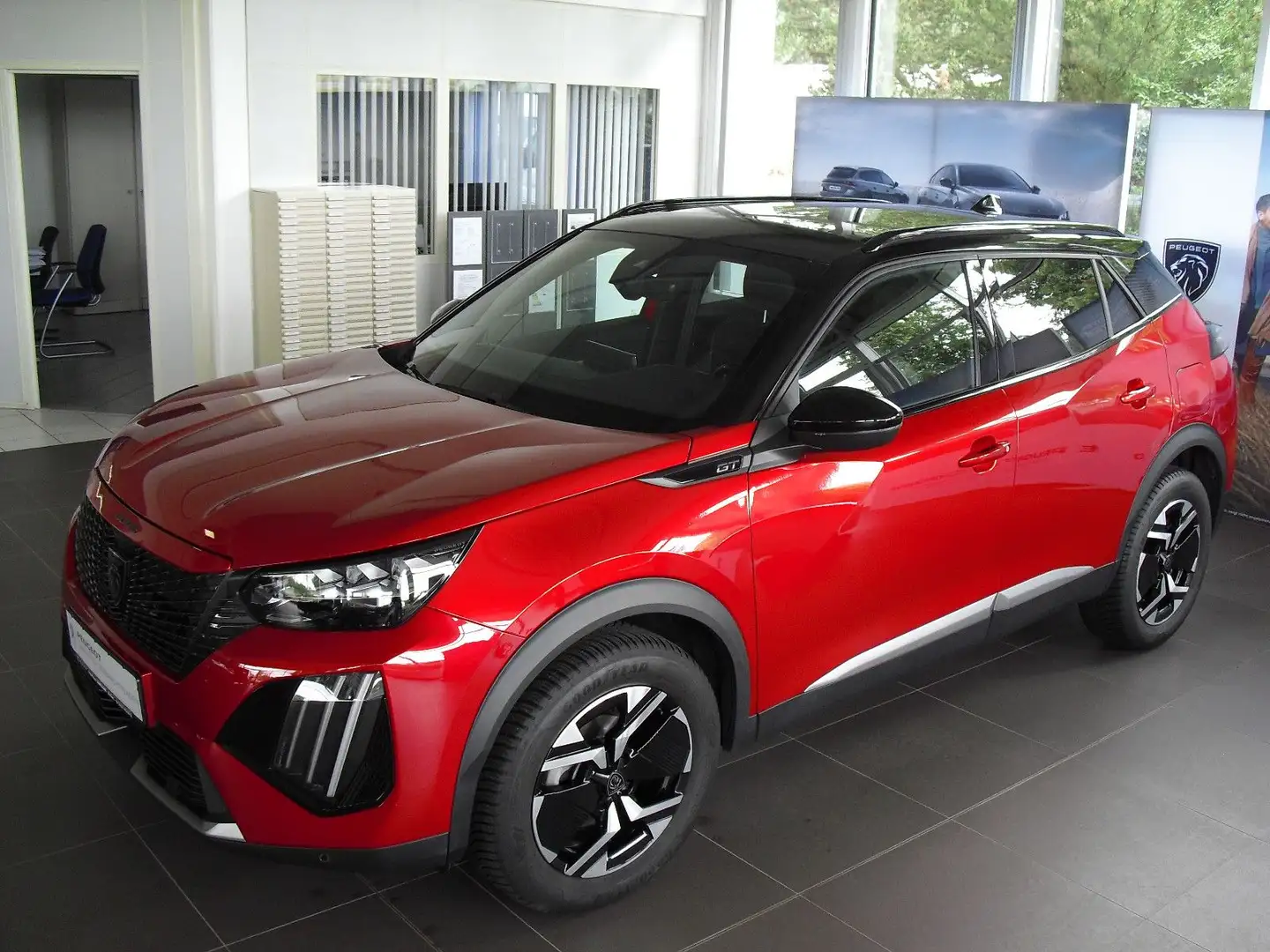 Peugeot 2008 GT*Pano-Dach*SHZ*Automatik*AGR-Sitze*AHZV* Rouge - 1