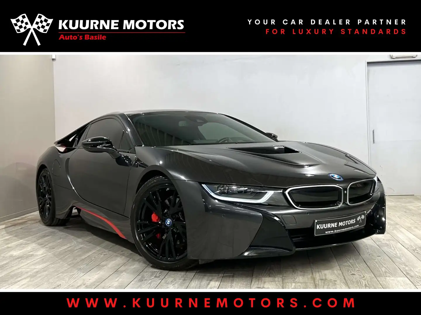 BMW i8 Coupé Alu20\/Hud/Leder/Cam360/Led *1j garantie* Siyah - 1