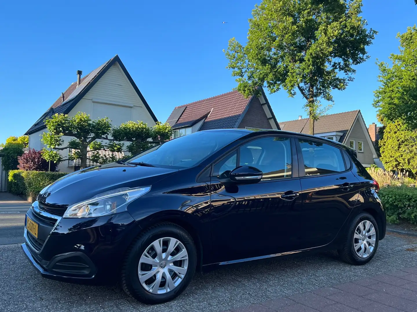 Peugeot 208 1.2 Automaat 103.000 km NL-AUTO-NAP. Blauw - 1