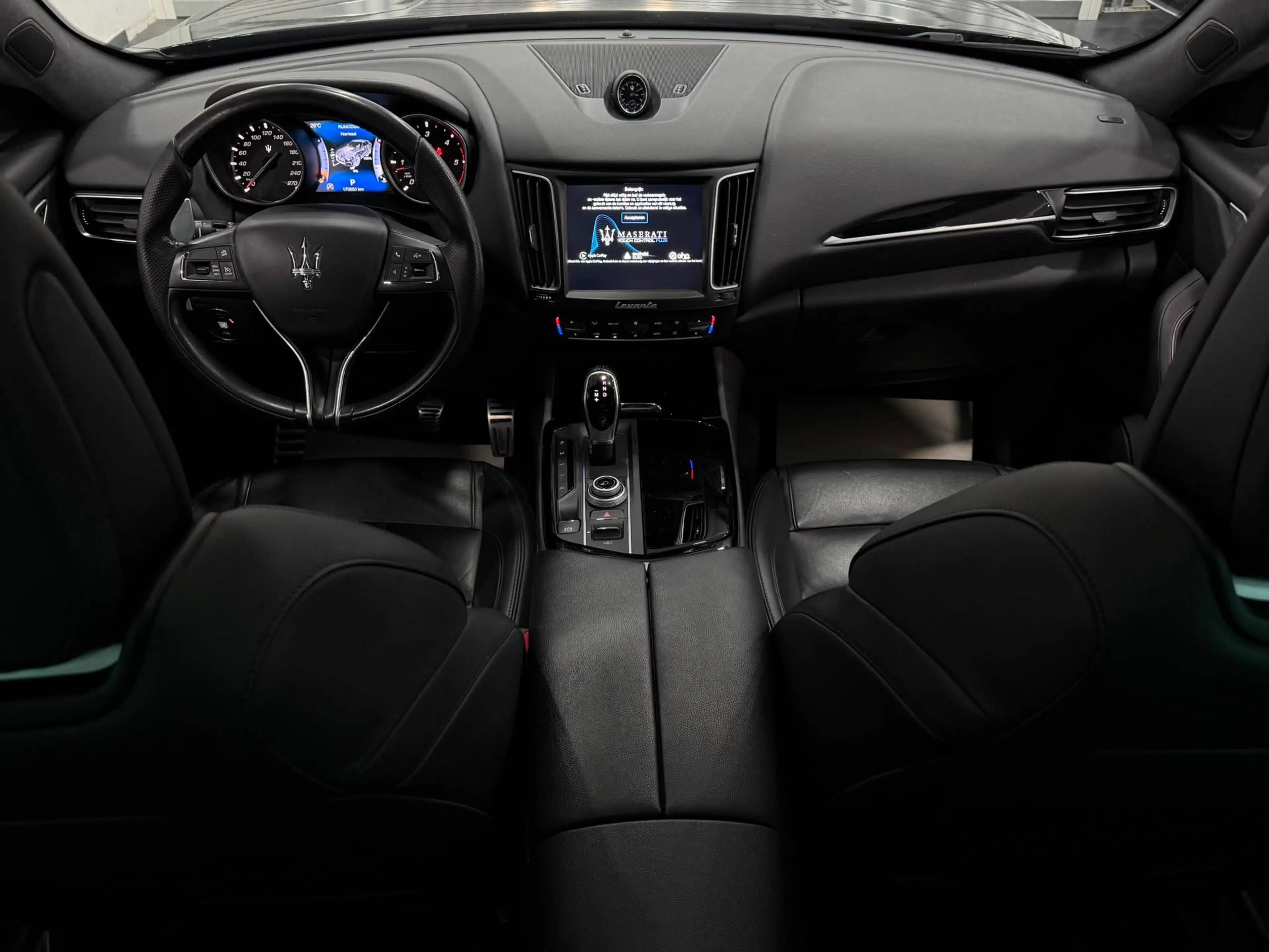 Maserati Levante 3.0D V6 Turbo 1owner Full Service Full Option Pano Carpass Belgian Car — photo 13