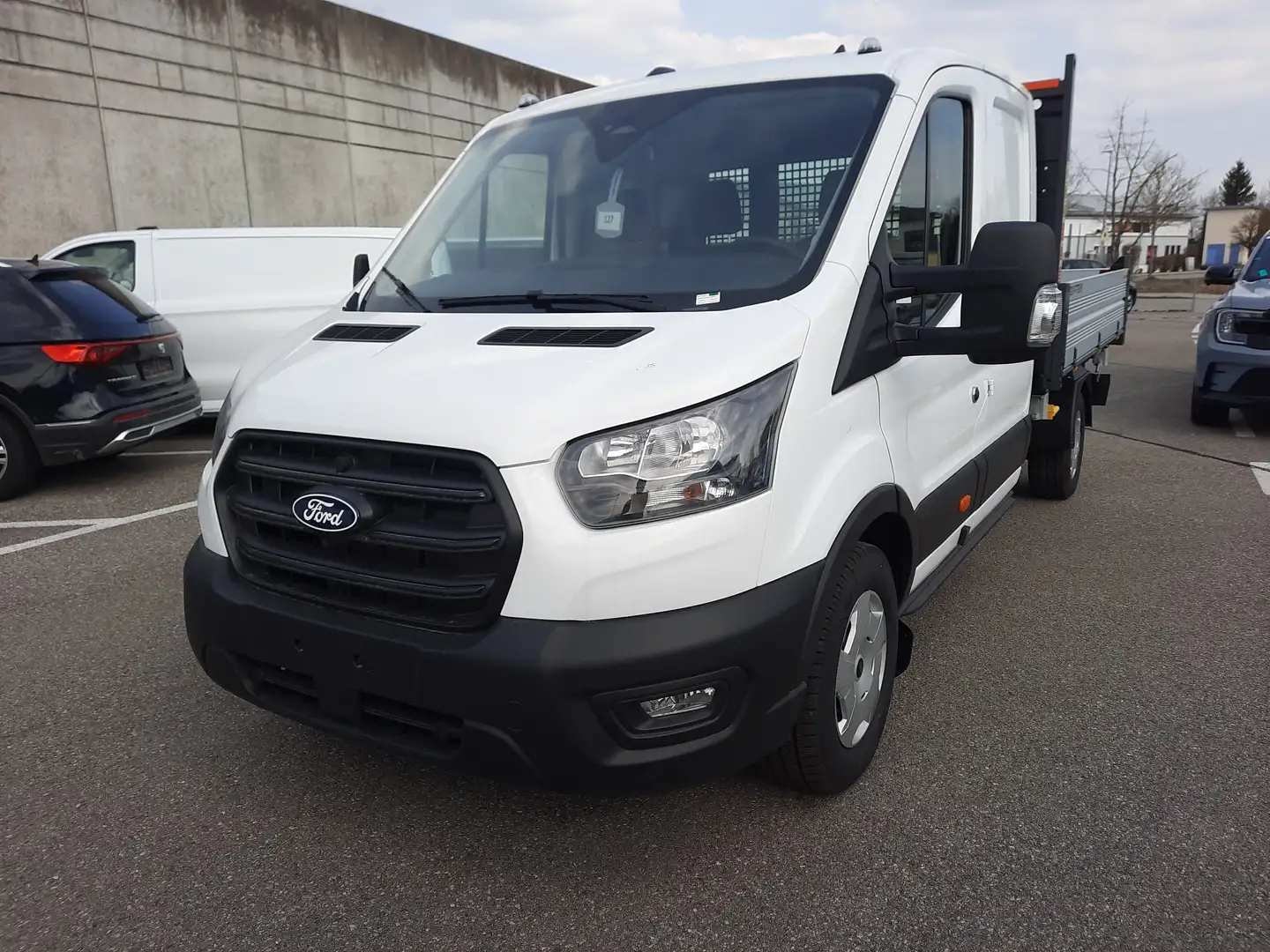 Ford Transit Kipper 2.0 TDCi 350 L3 Trend AWD 0% Fin. Weiß - 2